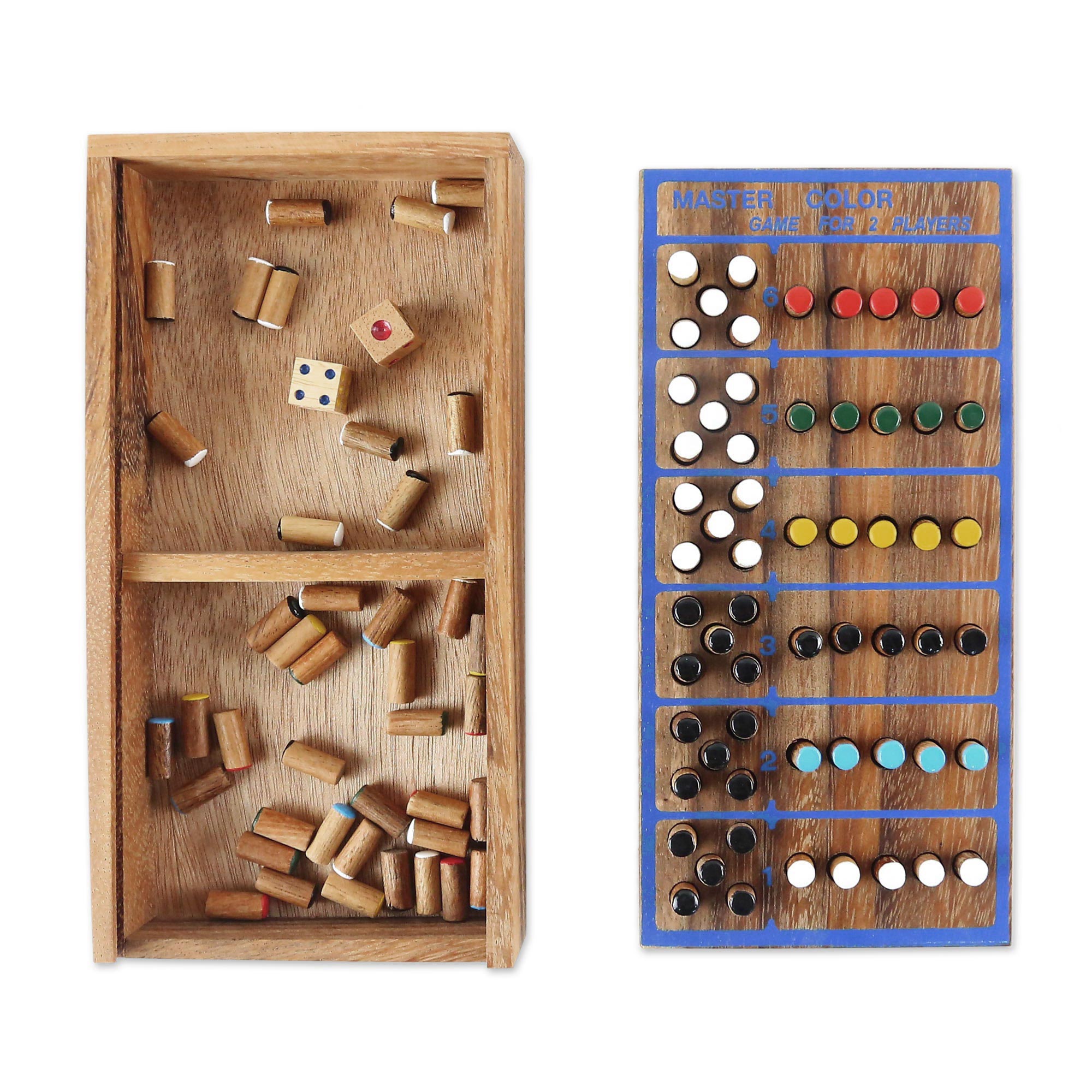 Premium Code Breaker: Handcrafted Thai Wooden Puzzle Game