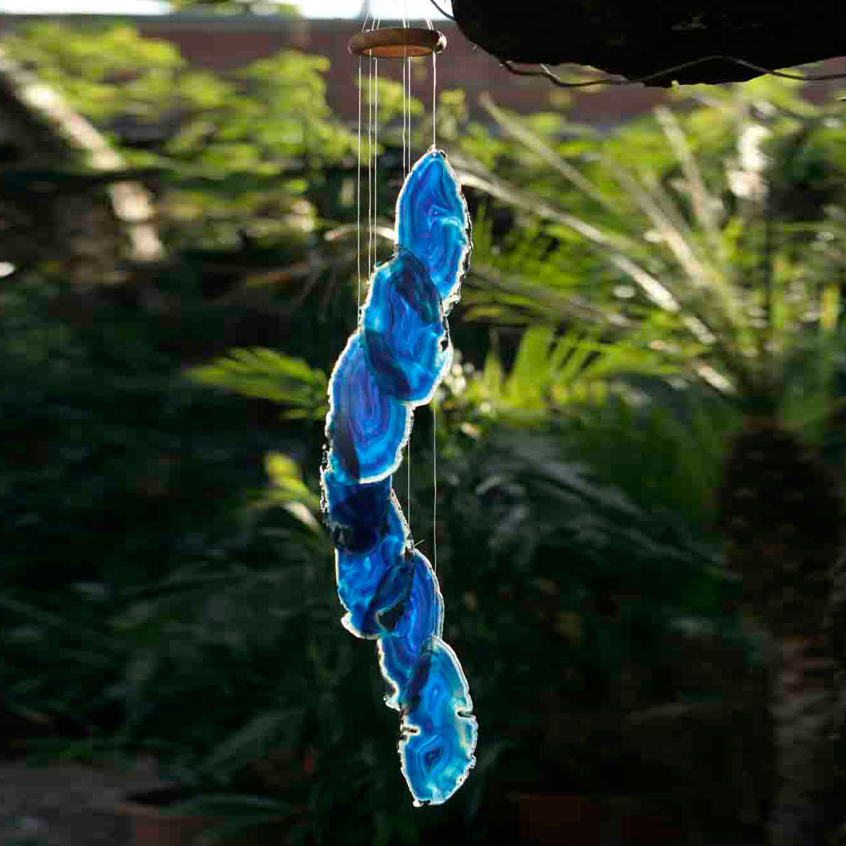 Premium Ocean Mysteries Agate Wind Chime