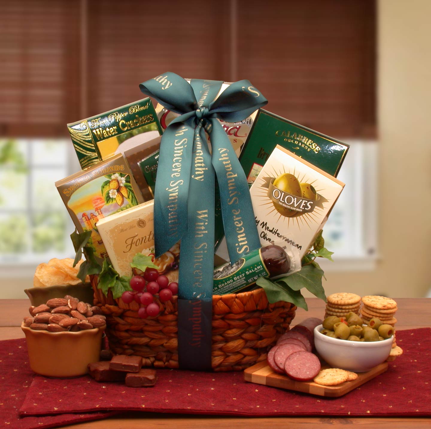 Premium In Loving Memory Sympathy Gift Basket - Ultimate Comfort & Thoughtfulness