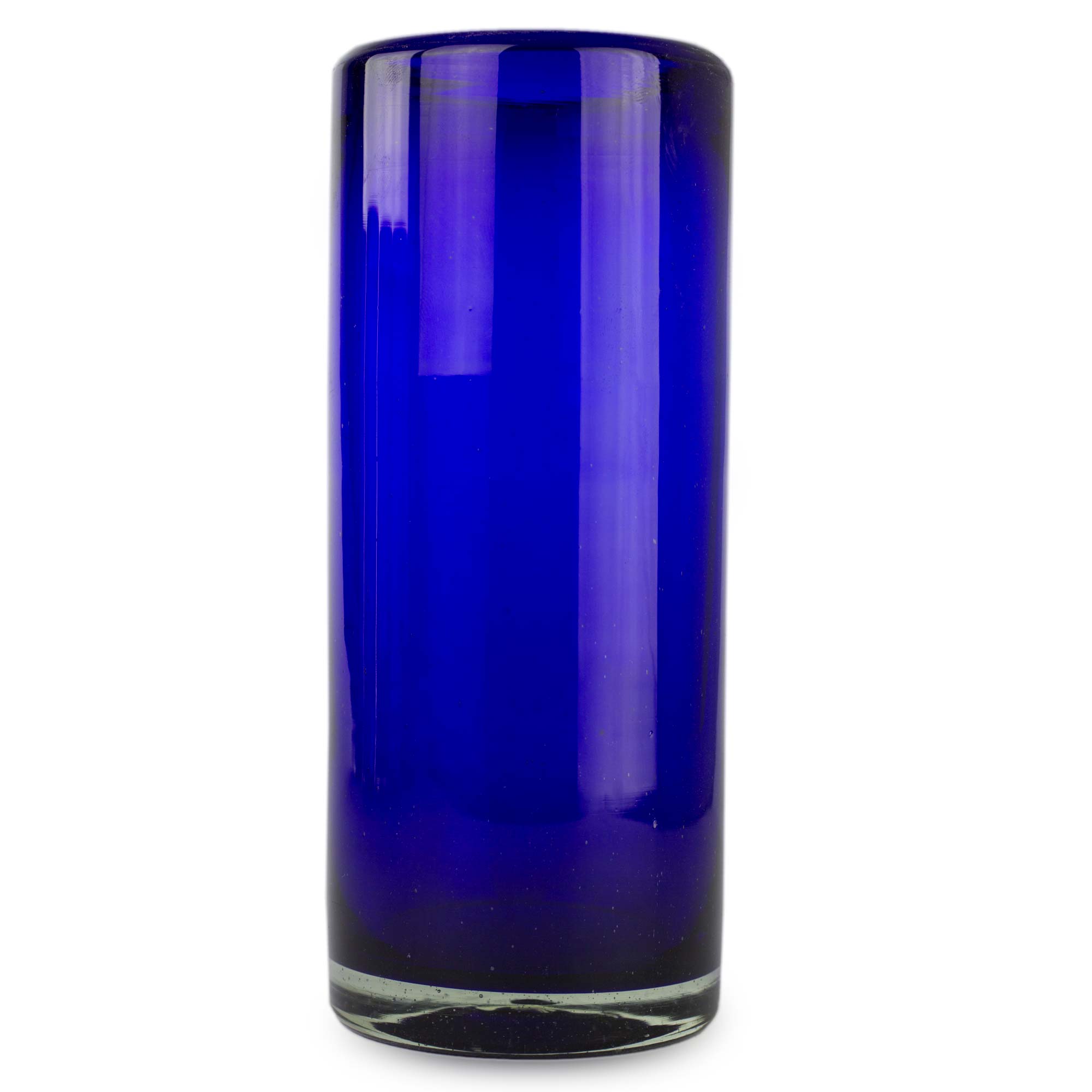 Premium Cobalt Blue Handblown Glass Cocktail Glasses - Set of 6