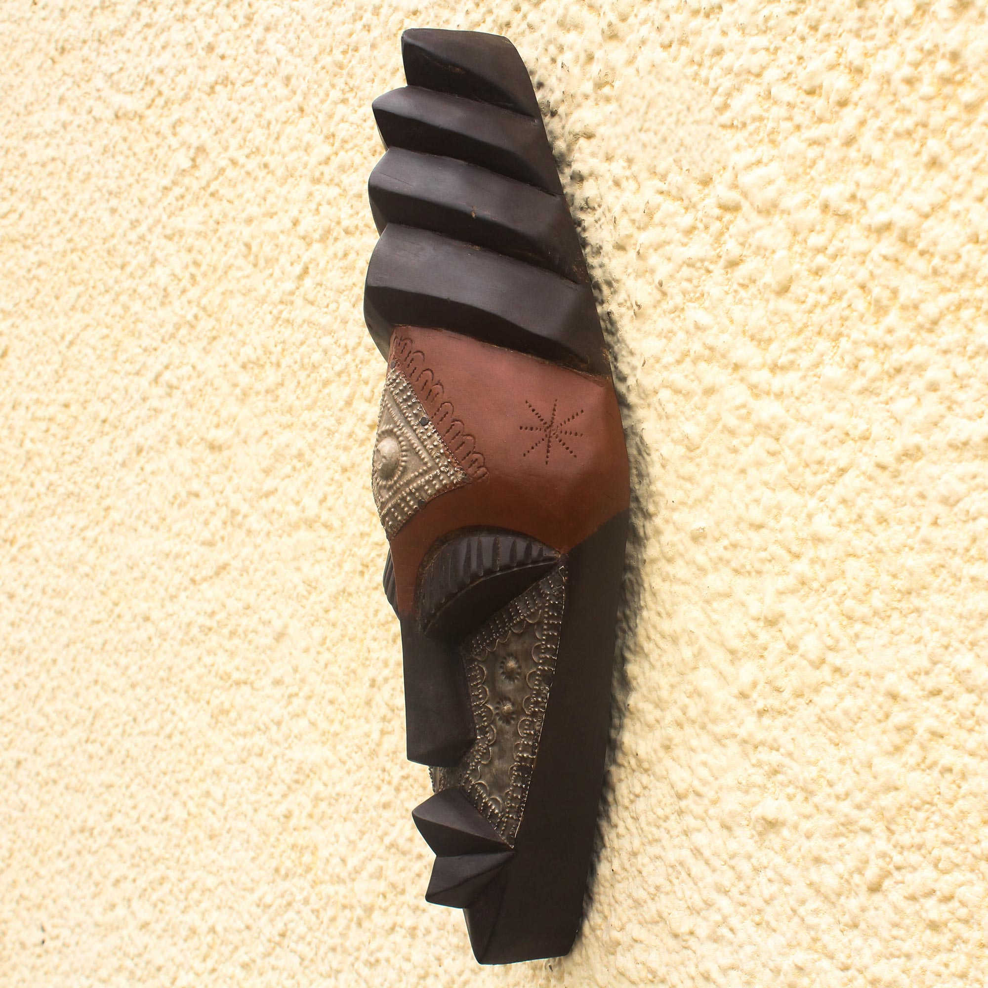 Premium Handcrafted Congo Zaire Wood Mask - Ritual & Political Order Symbol