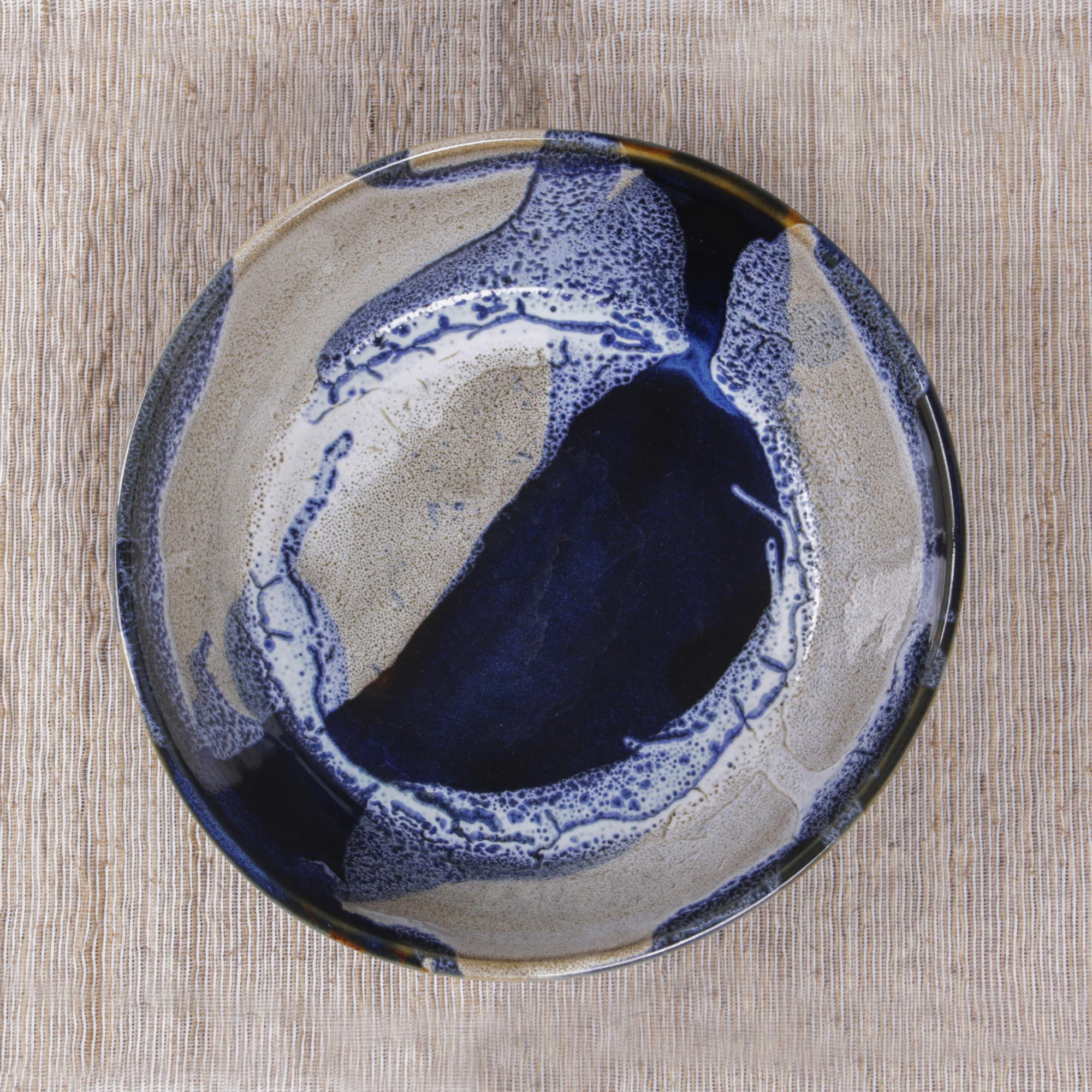 Premium Ocean Tides Ceramic Bowl – Handcrafted in Bali, Food Safe & Stylish