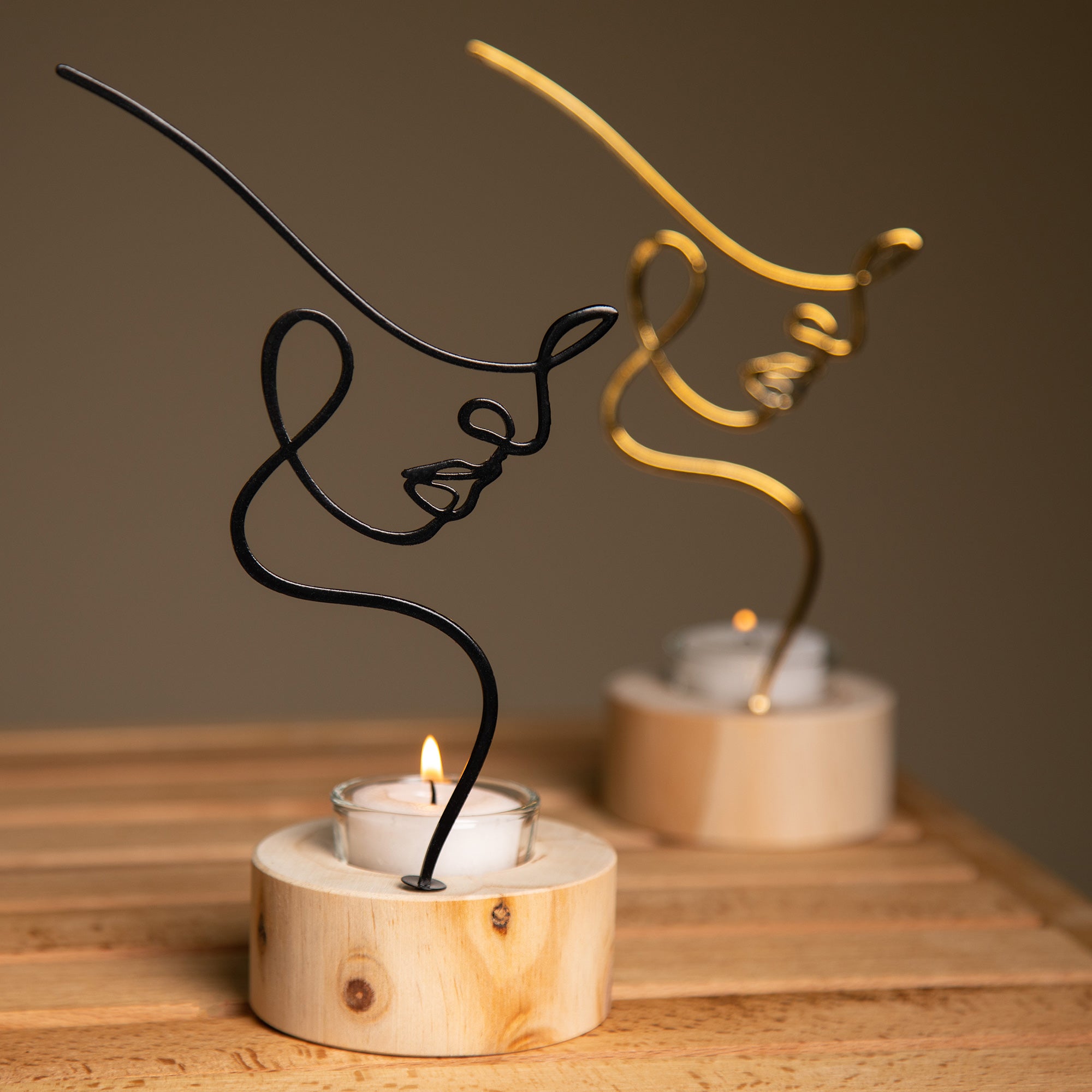 Premium Silhouette Art Tealight Holder - Upgrade Your Décor