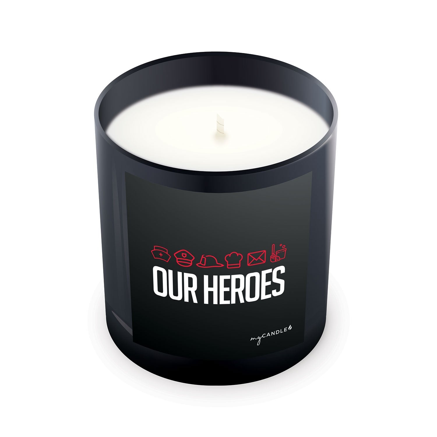 Premium Heroes Candle - Ultimate Gift for Frontline Heroes