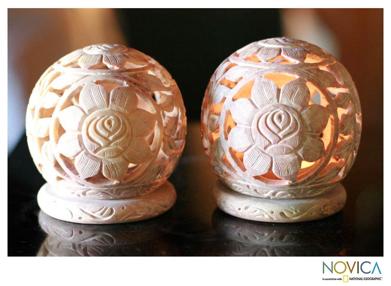 Premium Hand-Carved Sunflower Candle Holder - Ultimate Home Decor Upgrade