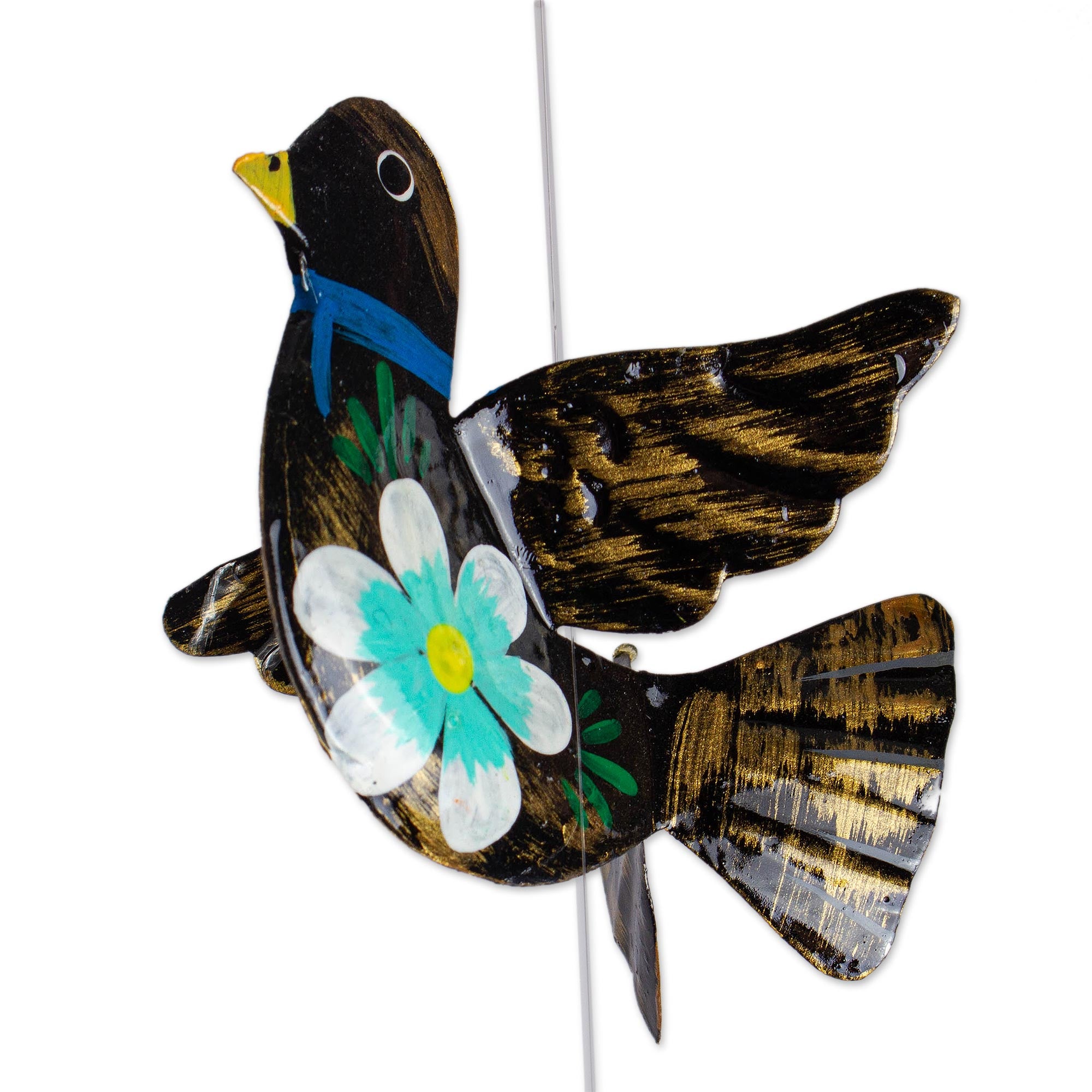 Premium Handcrafted Floral Dove Garland - Festive Mexican Art