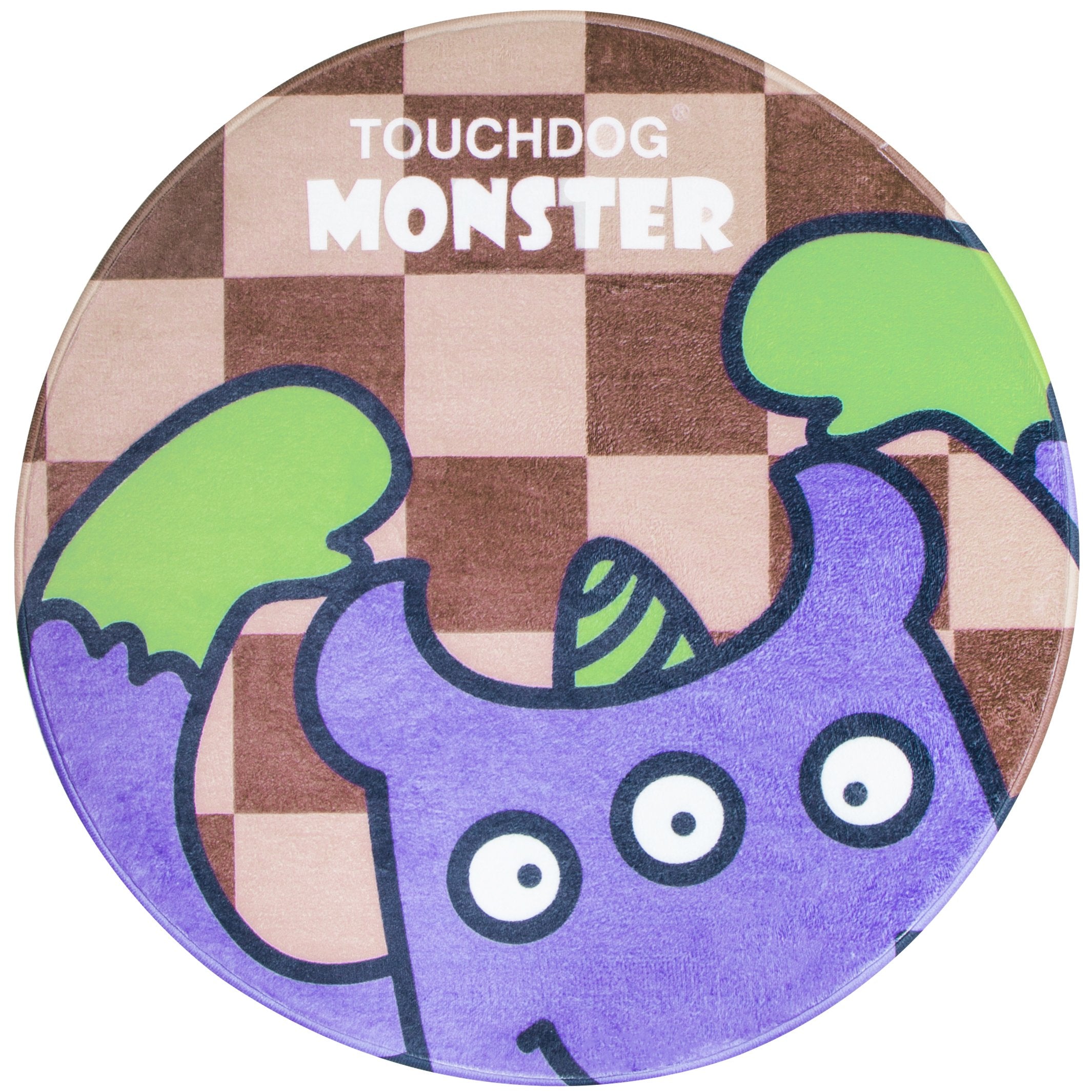 Touchdog® Ultimate Three-Eyed Monster Pet Mat - Fun & Durable