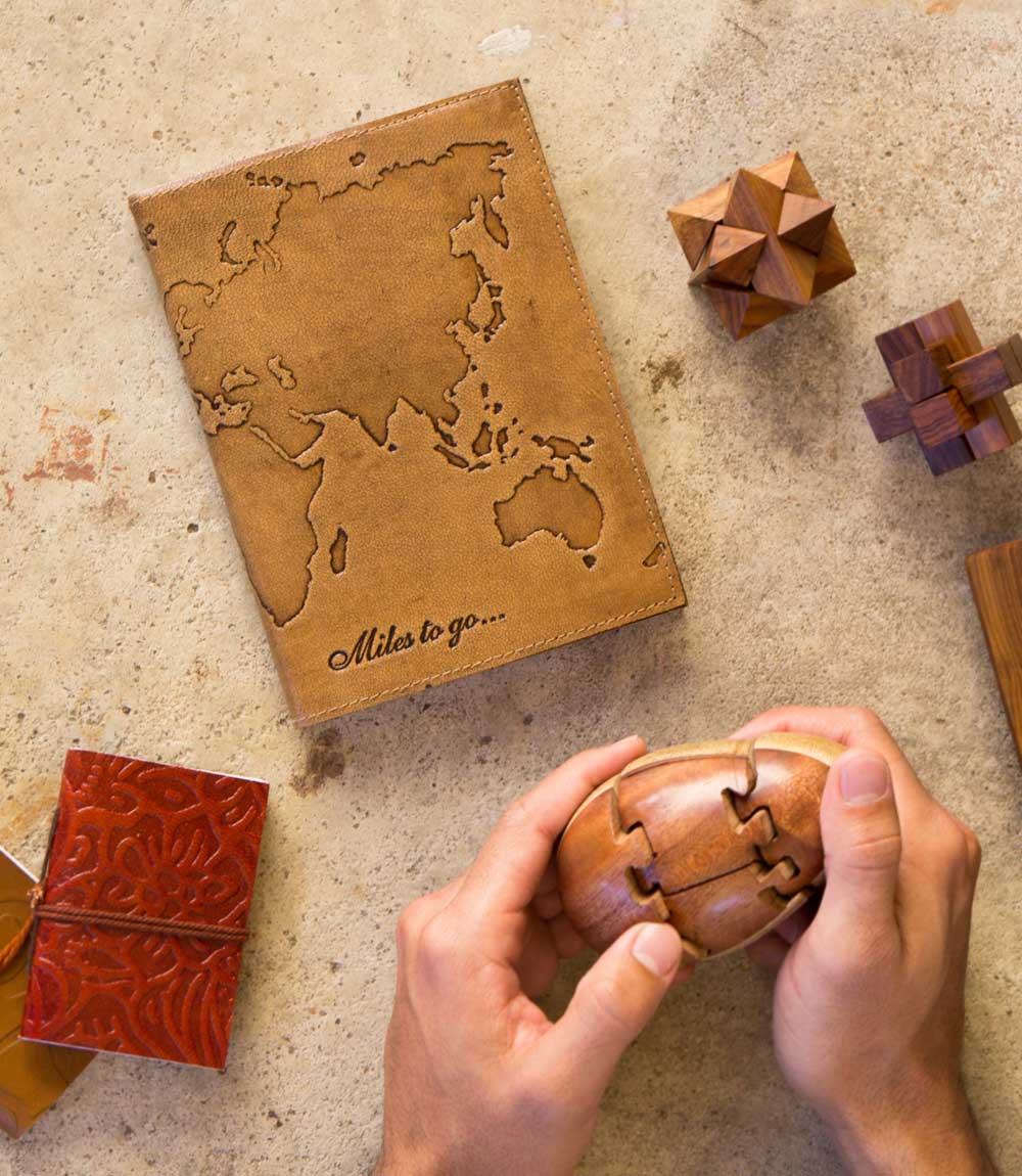 Premium Ancient Globetrotter Journal - Ultimate Travel Companion