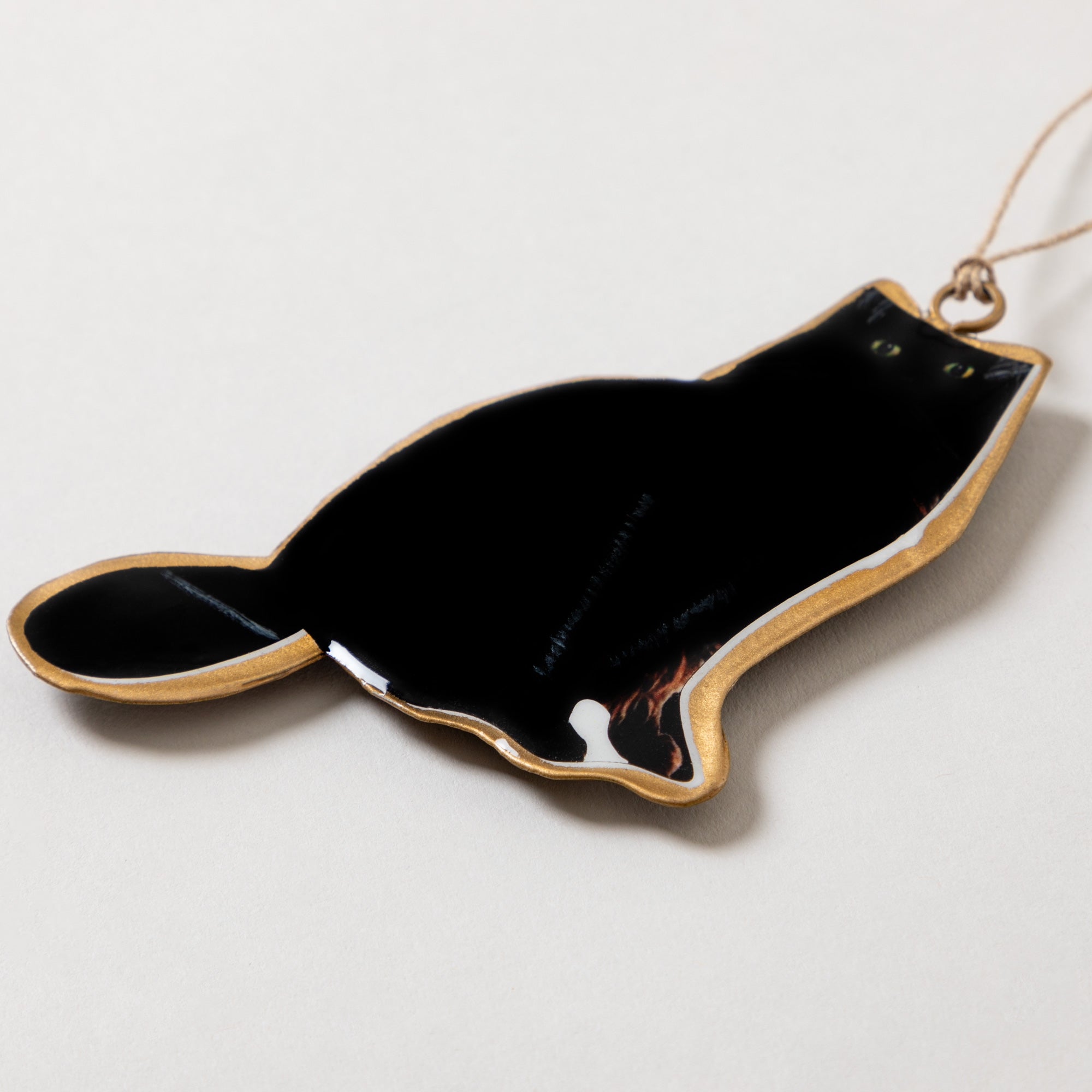 Premium Cat Lover's Metal Ornament - Ultimate Holiday Decoration