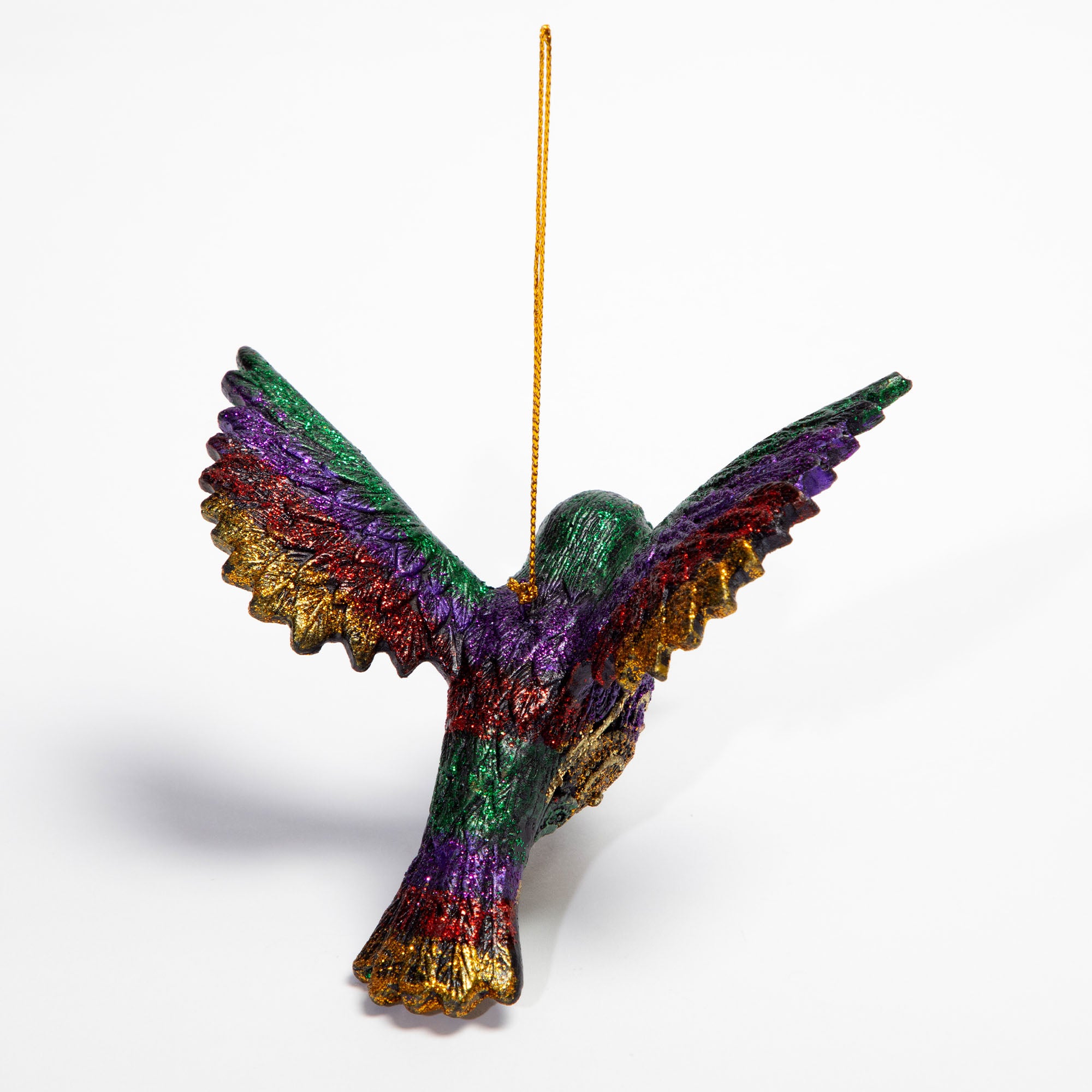 Premium Handmade Hummingbird Ornament - Fair Trade, Vibrant Colors