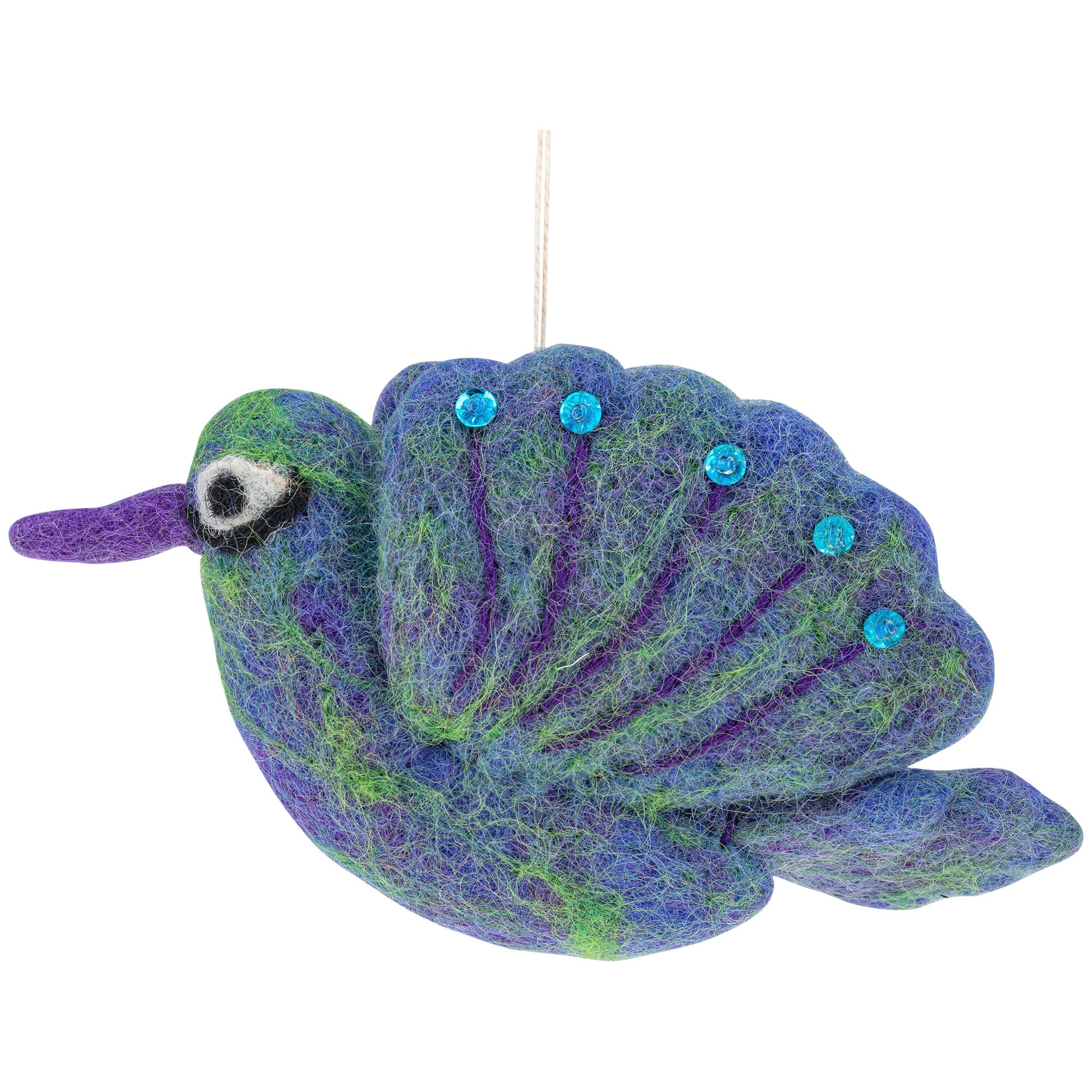Premium Handmade Cute Critter Felt Ornaments - Festive Wool Decor