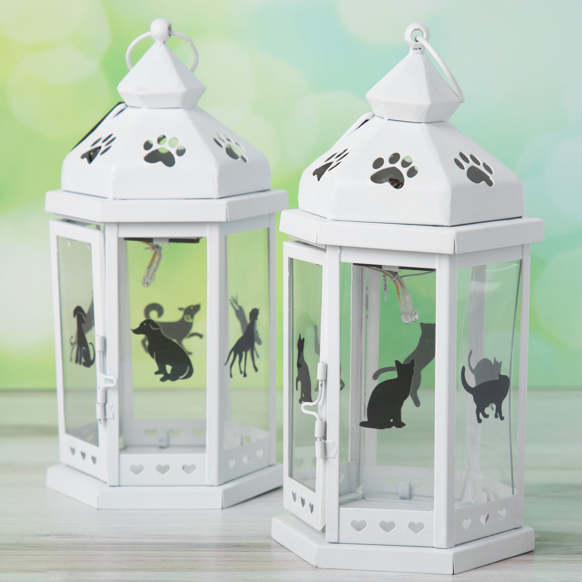 Premium Solar Pet Silhouette Lantern - Ultimate Outdoor Decor