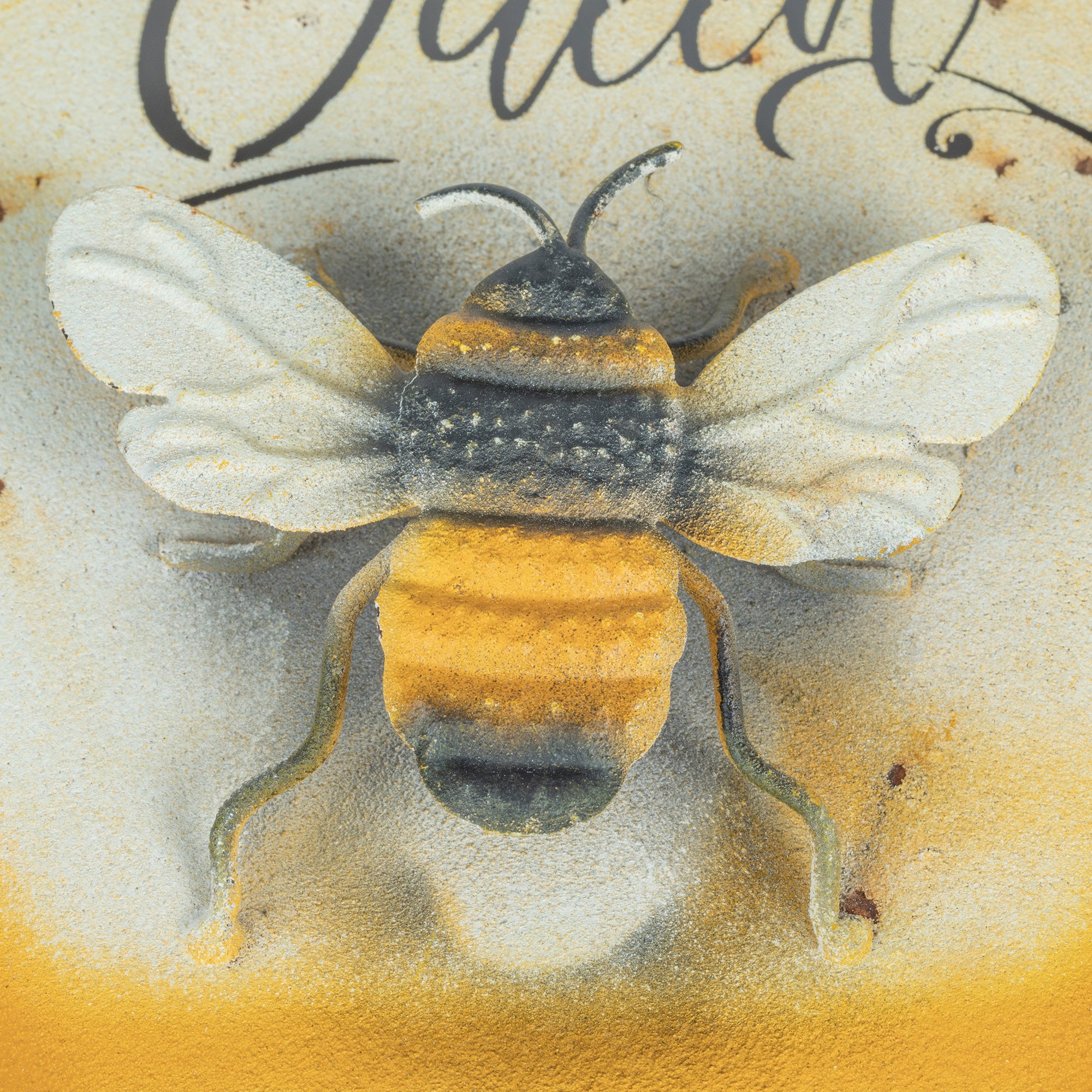 Premium Honeycomb Bee Garden Wall Art