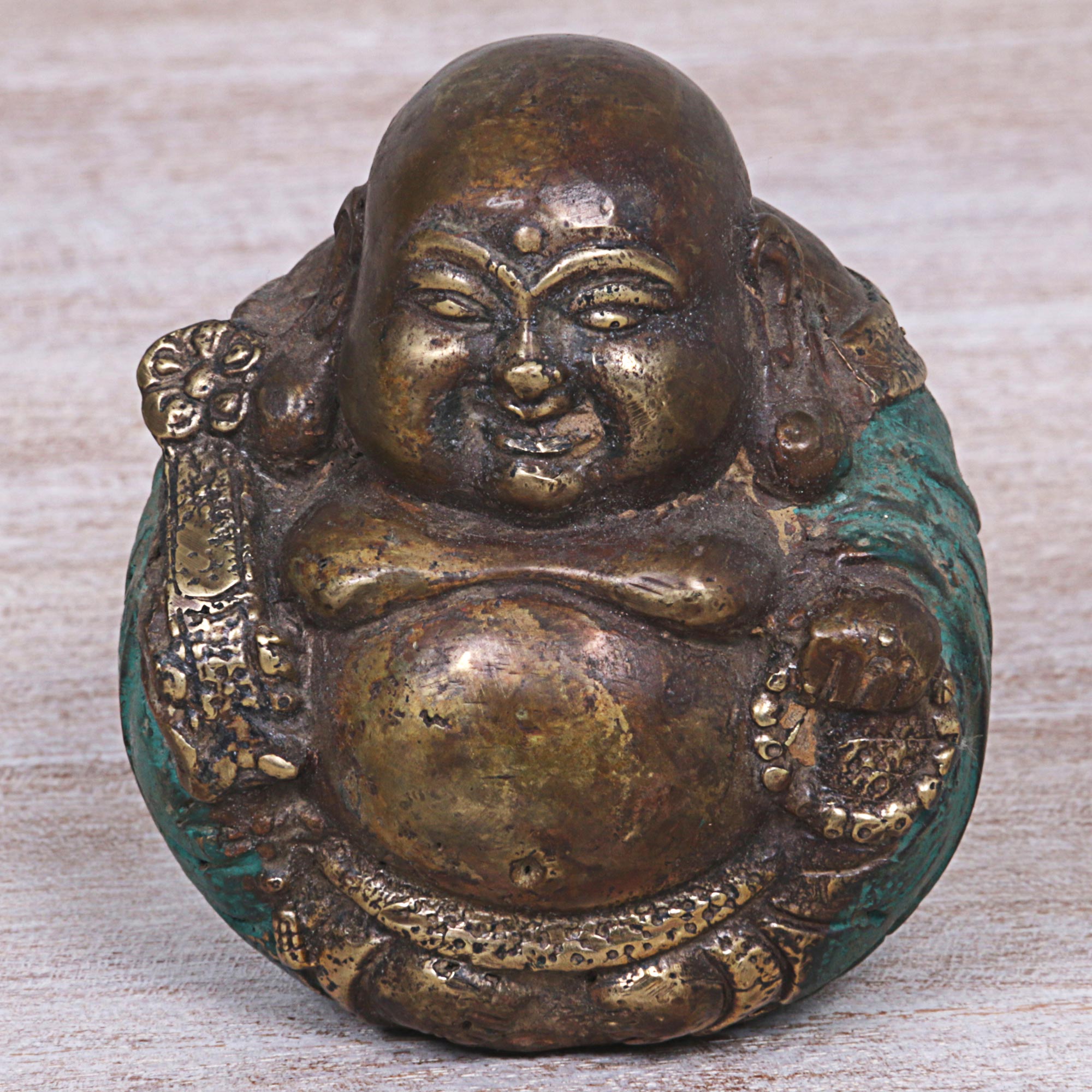 Premium Welcoming Buddha Bronze Sculpture - Timeless Elegance