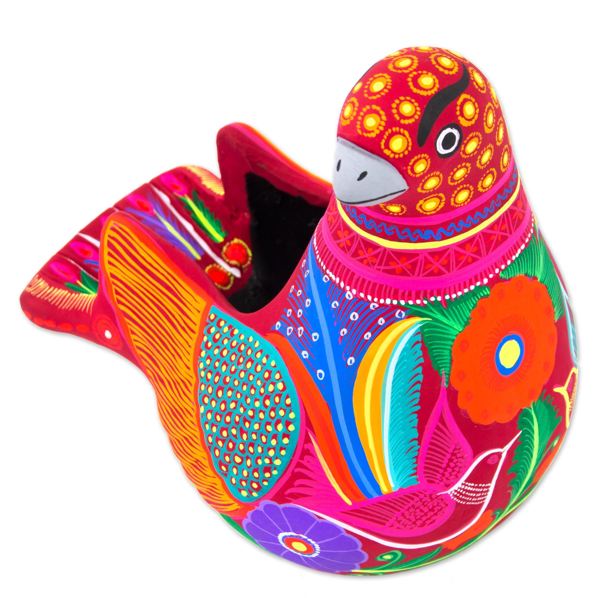 Premium Handcrafted Ceramic Dove Sculpture – Authentic Mexican Artistry