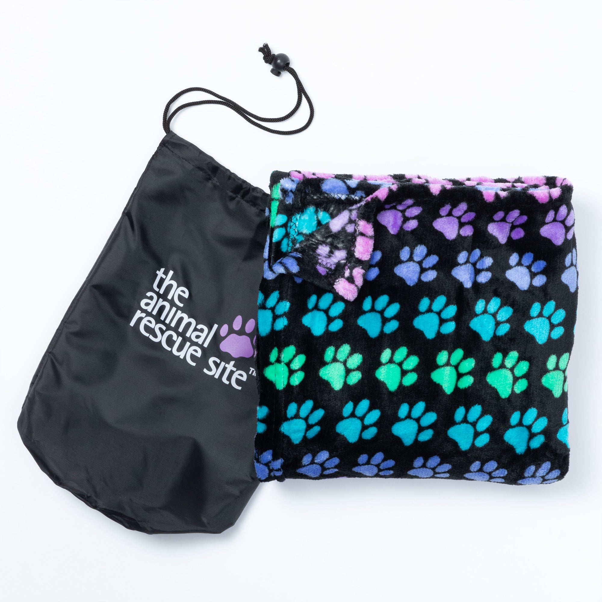 Ultimate Cozy Paw Print Travel Blanket - Premium Softness for Every Adventure