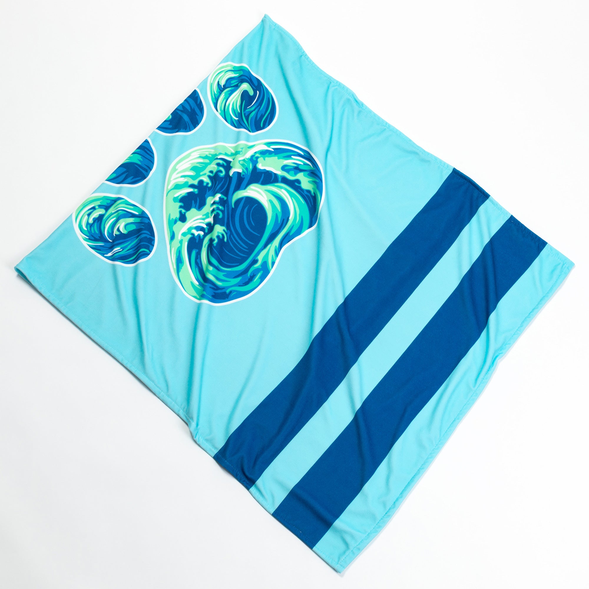 Premium Paw Print Oversized Quick-Dry Towel