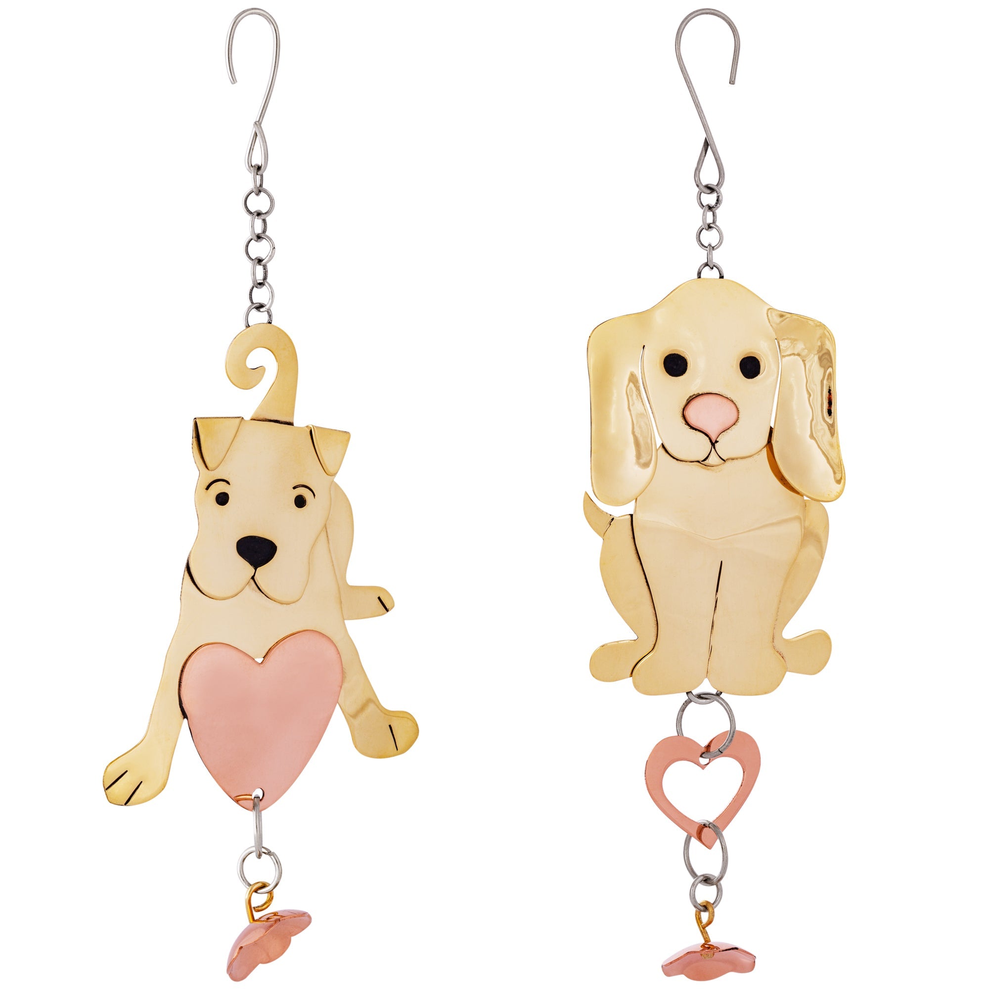 Premium Handcrafted Puppy Metal Ornament