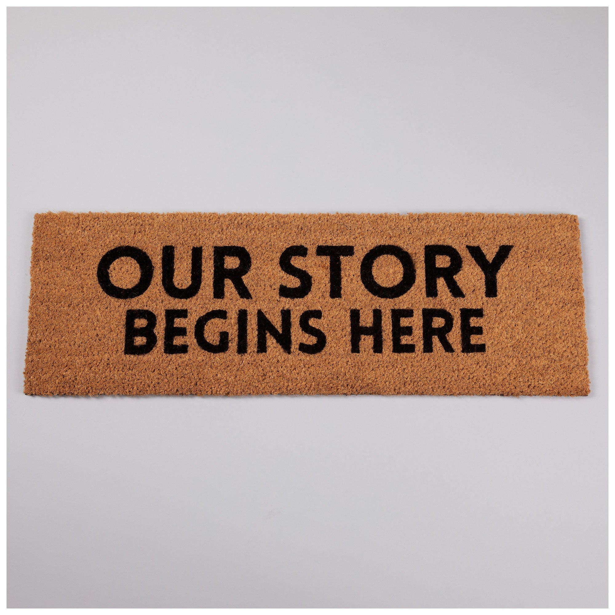 Premium Coir Welcome Mat - Warm & Durable