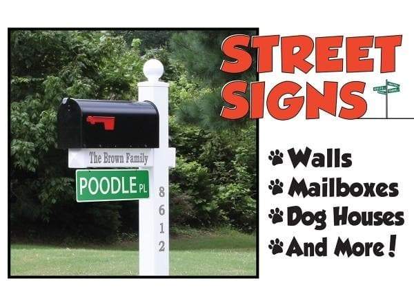 Ultimate Pet-Themed Street Signs – Customizable & Durable