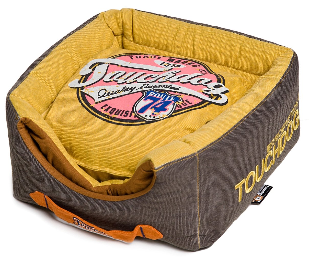 Touchdog® Ultimate Convertible Vintage Dog House Bed