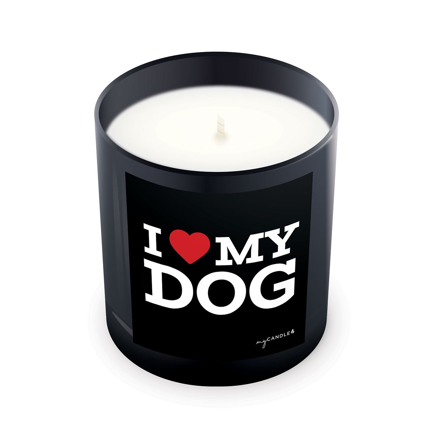 Premium I Heart My Dog Candle - Ultimate Pet Lover's Gift