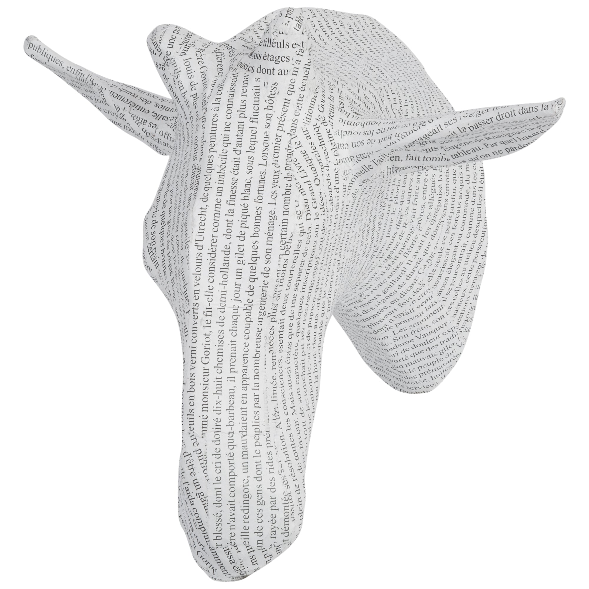 Premium Handmade Animal Paper Mache Wall Art