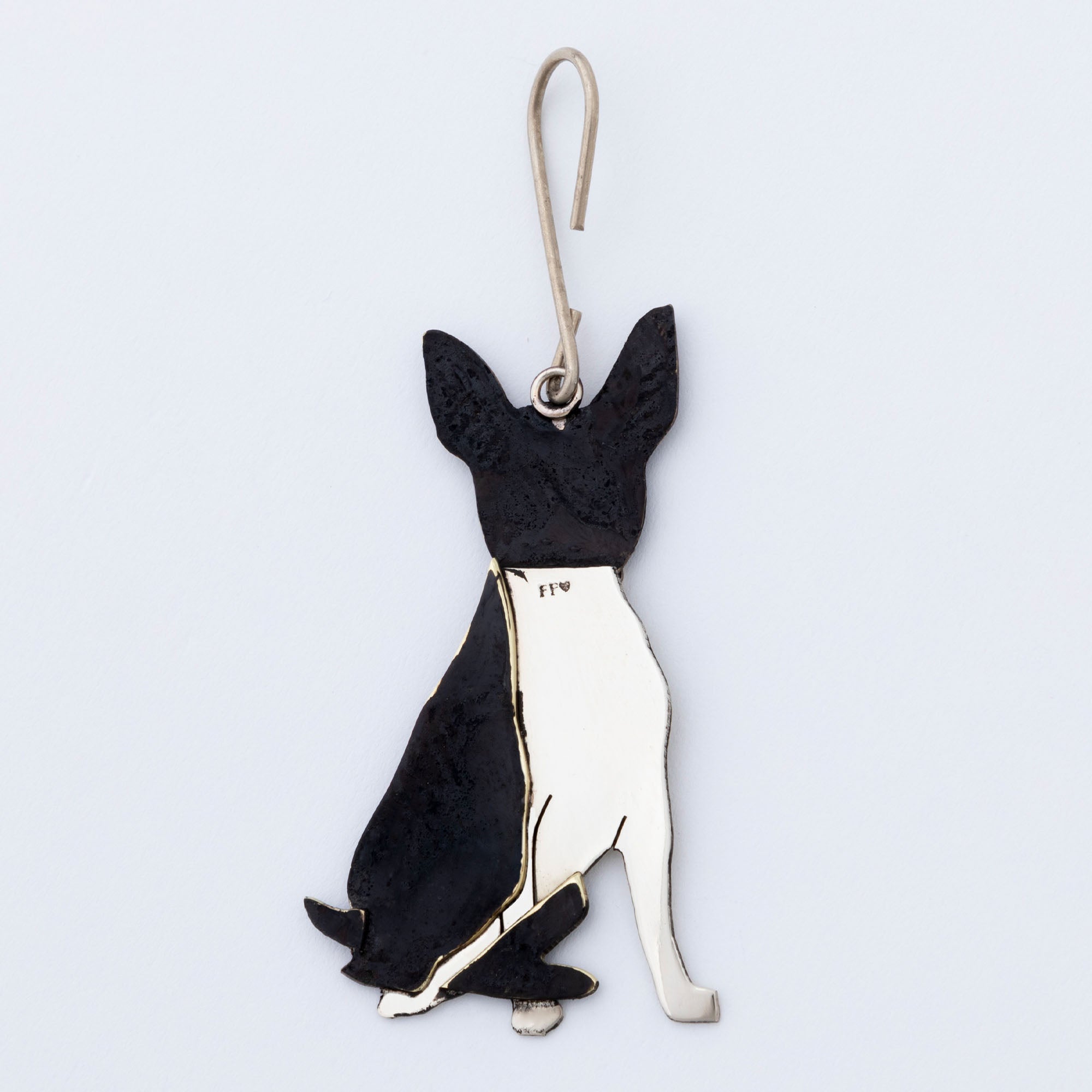Premium Mixed Metal Dog Breed Ornament | Handmade Fair Trade Decor