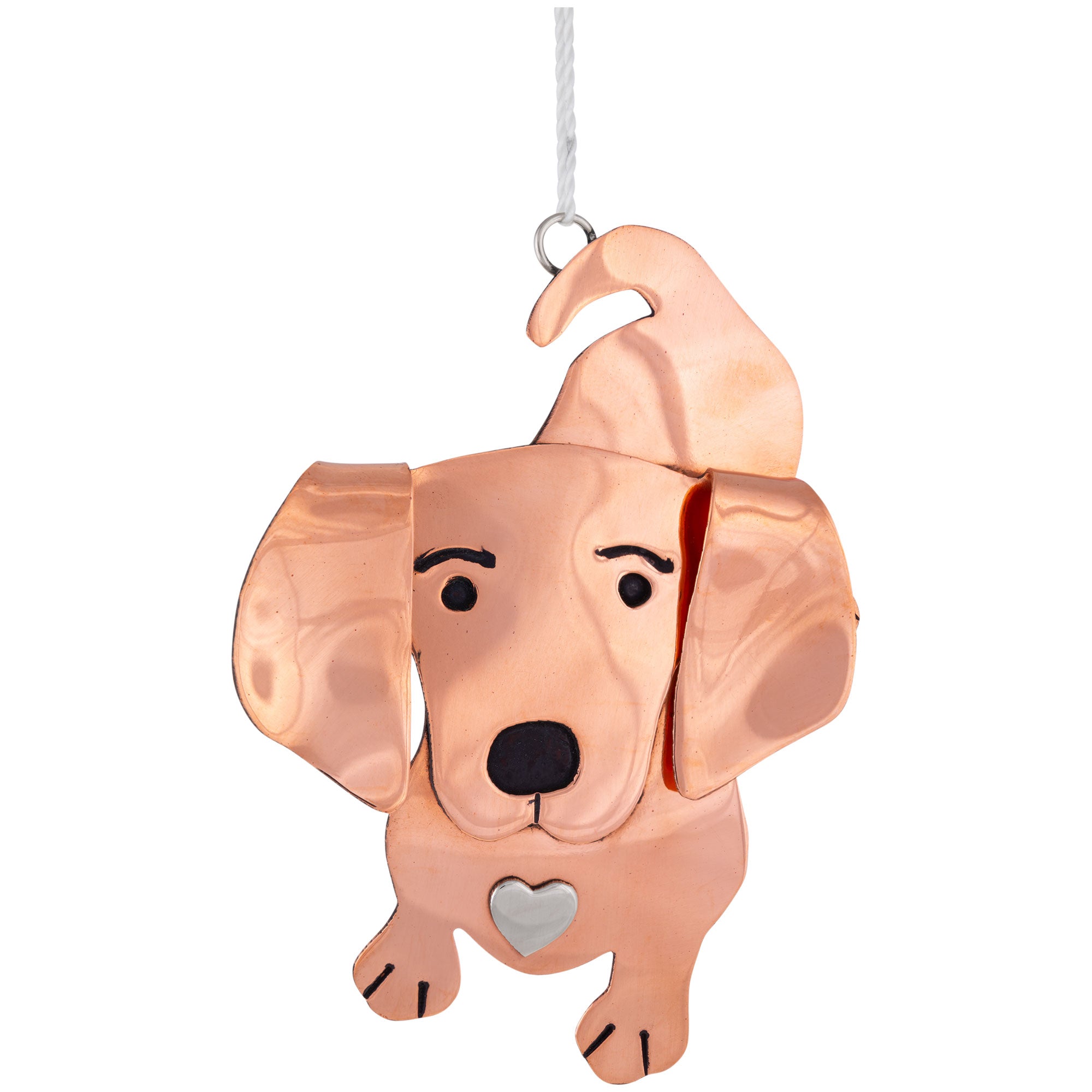 Premium Mixed Metal Dog Breed Ornament | Handmade Fair Trade Decor