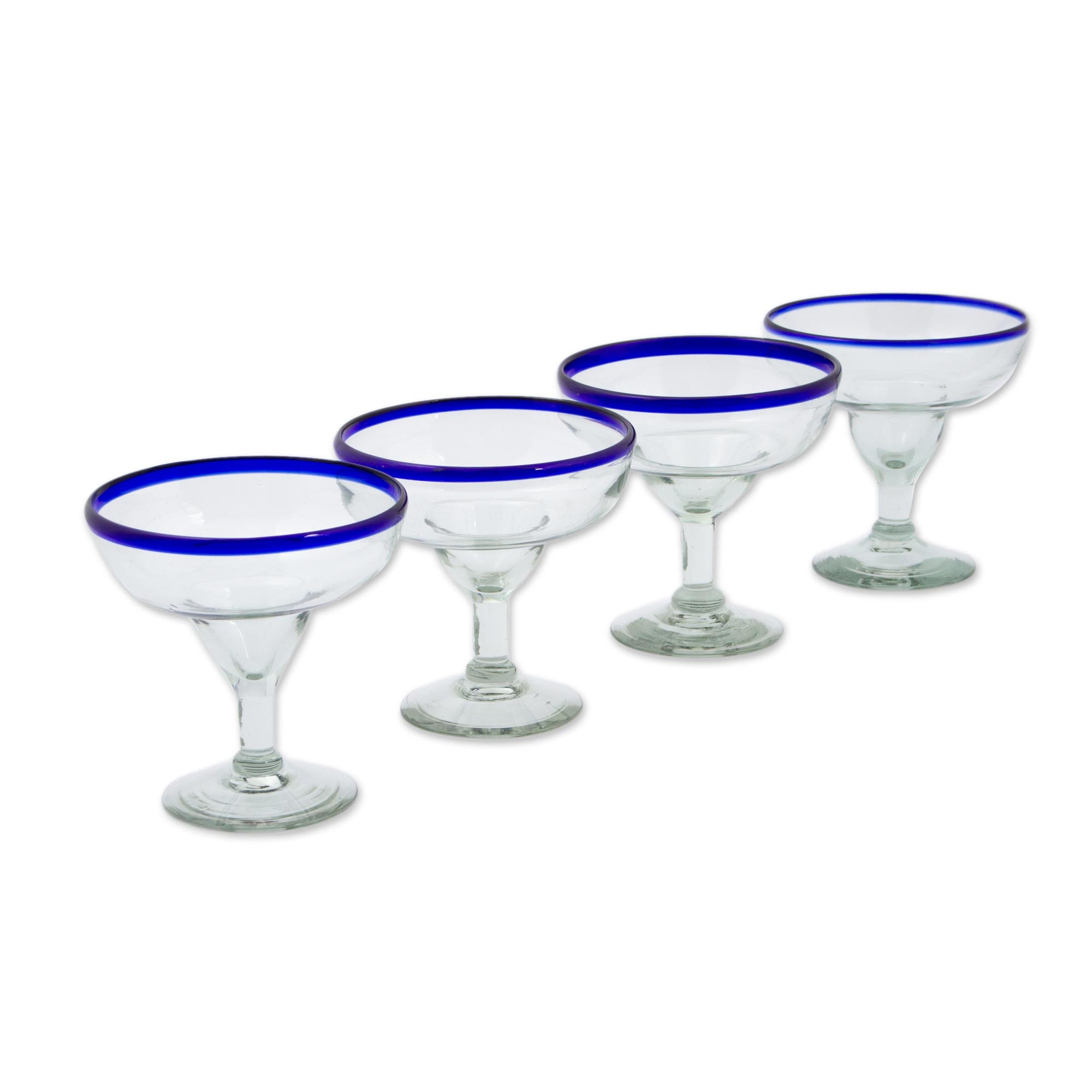 Premium Handblown Margarita Glasses Set - Ultimate Happy Hour Upgrade