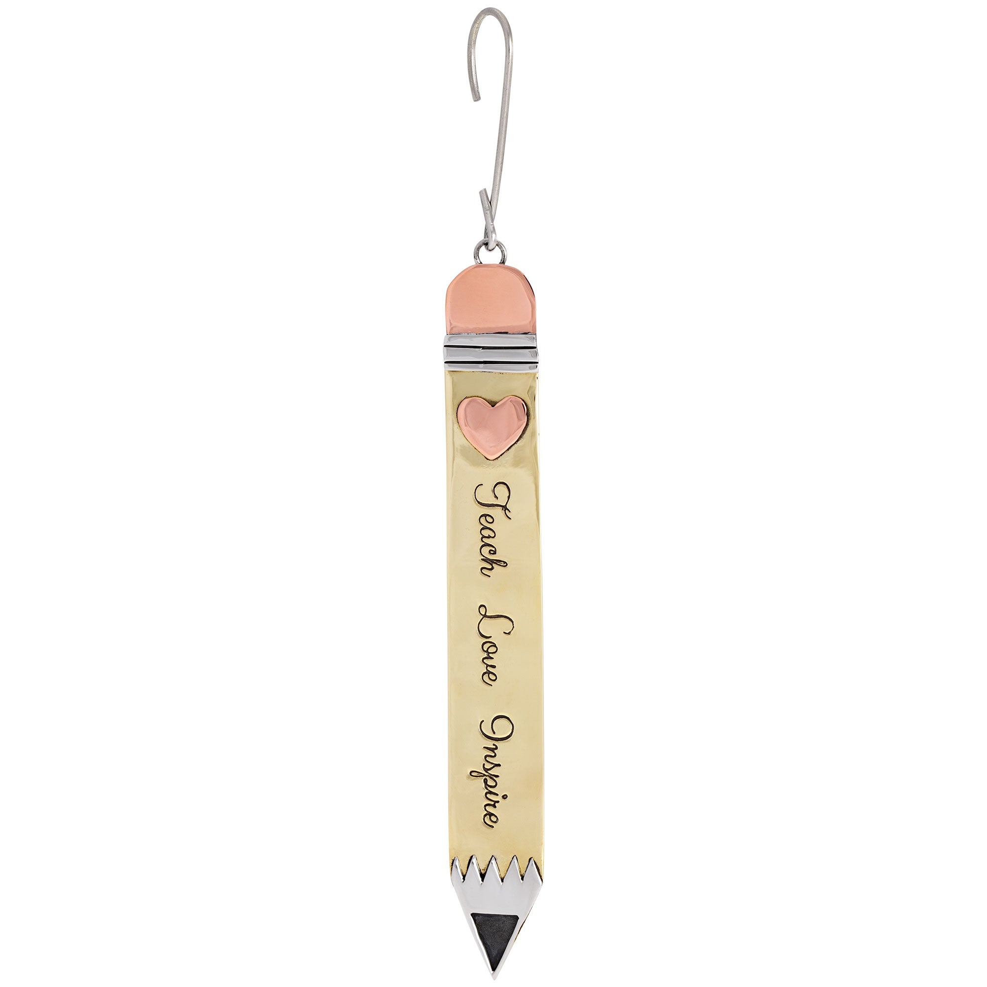 Premium Teacher Appreciation Ornament - Fair Trade & Handmade