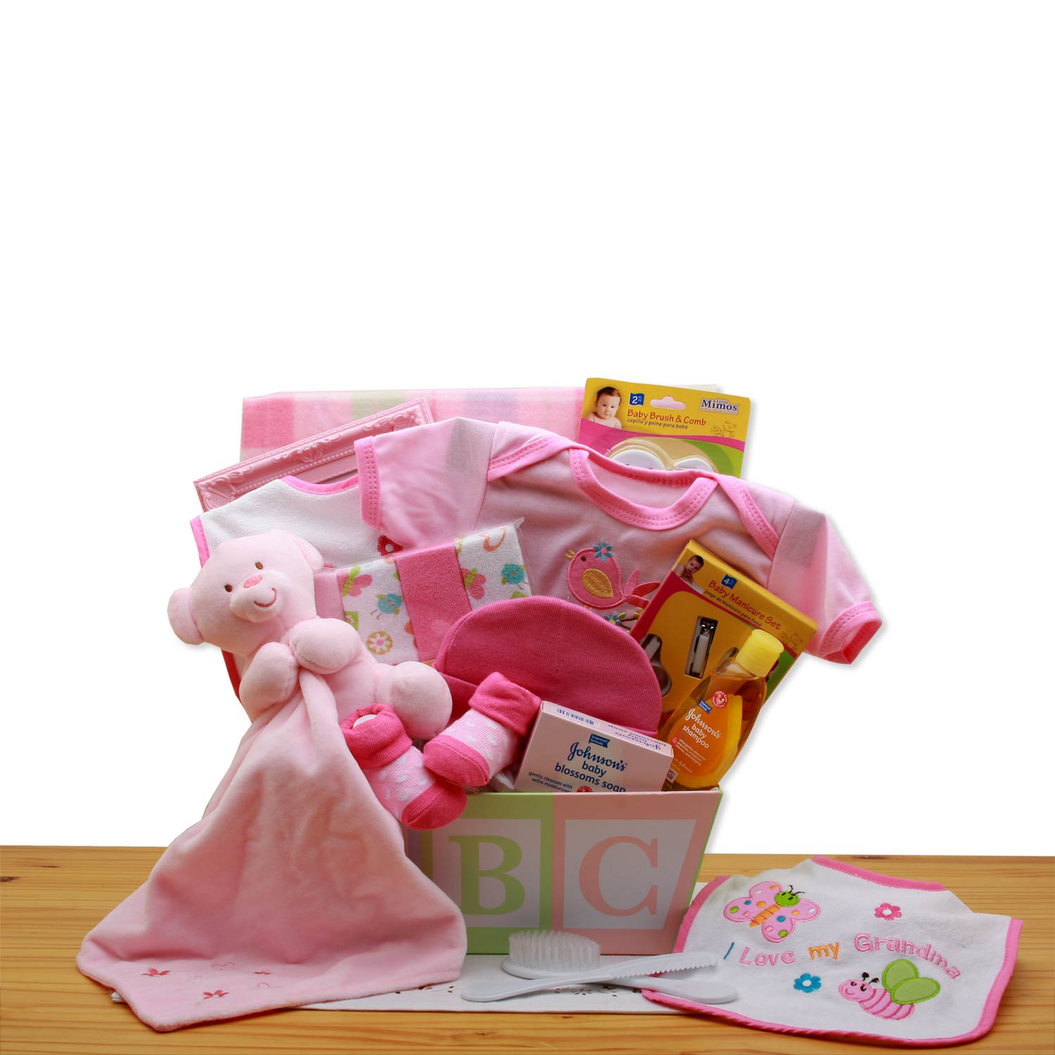 Premium New Baby Gift Basket - Pink | Ultimate Baby Essentials