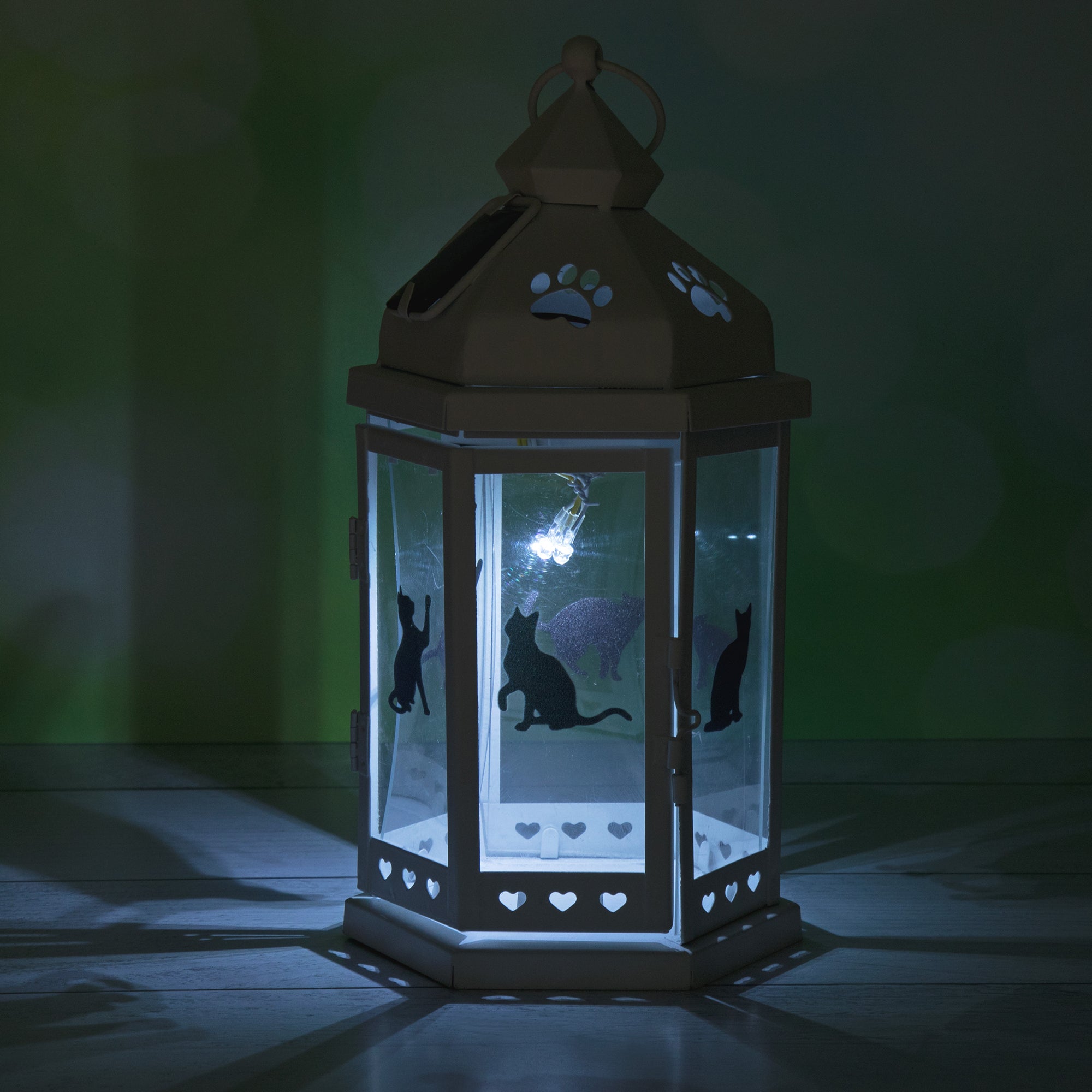 Premium Solar Pet Silhouette Lantern - Ultimate Outdoor Decor