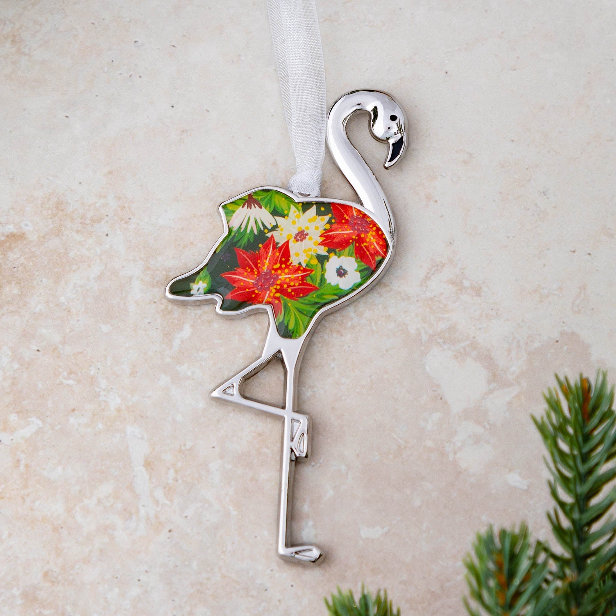 Premium Flamingo Christmas Ornament - Ultimate Holiday Decor