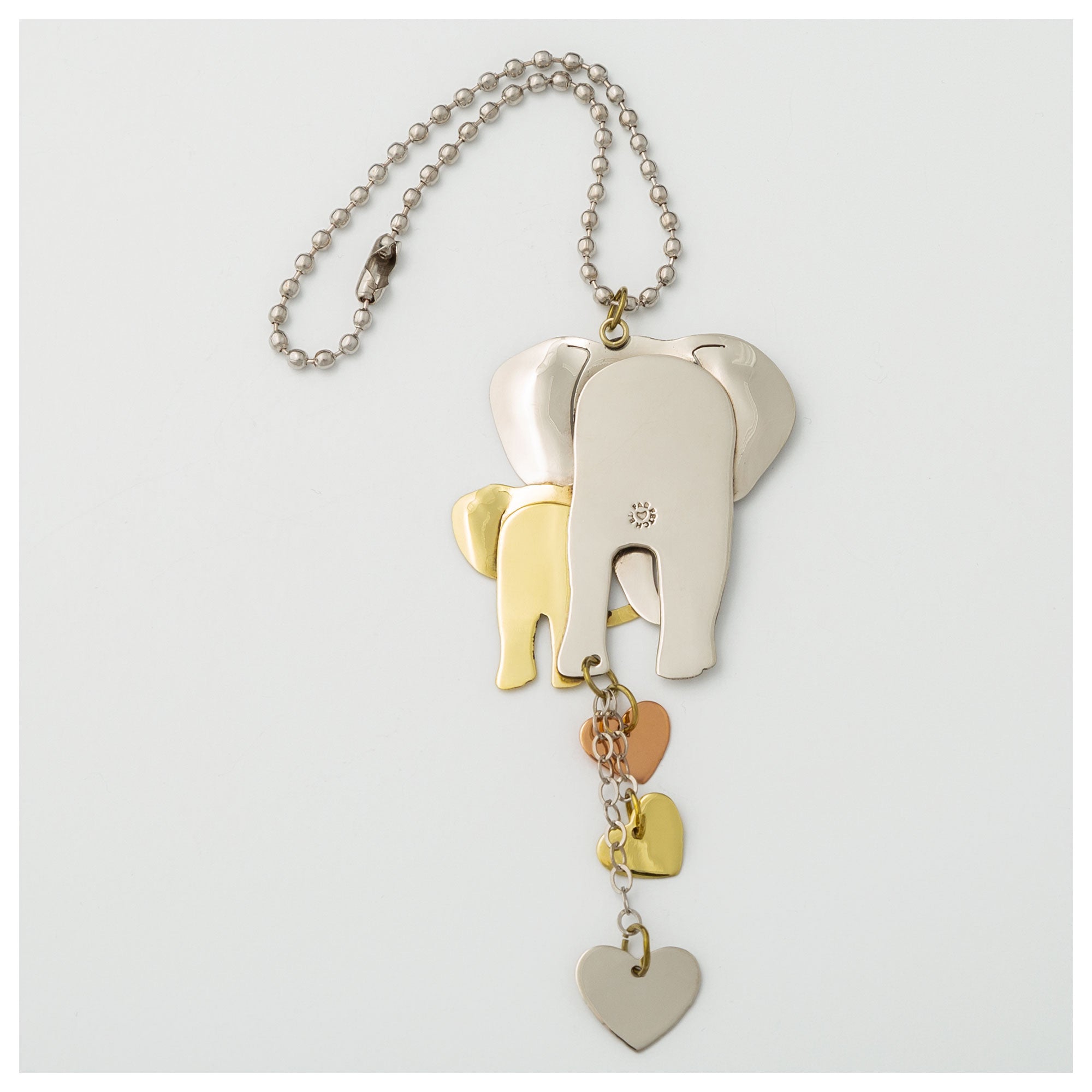 Premium Wildlife Wonder Mixed Metal Car Charm - Handcrafted in Mexico