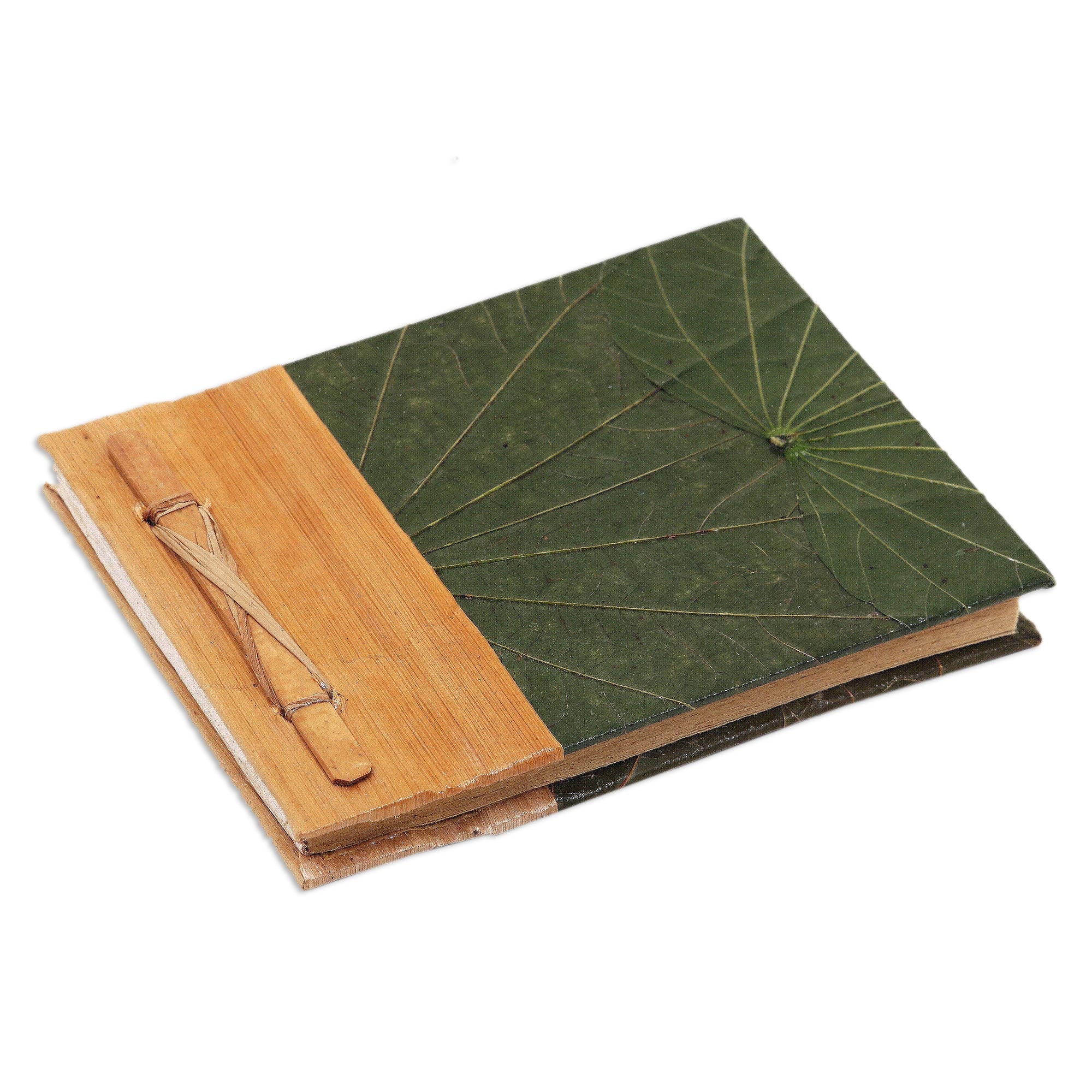 Premium Natural Fiber Journal by Daun Kupu - Handmade Eco-Friendly Notebook