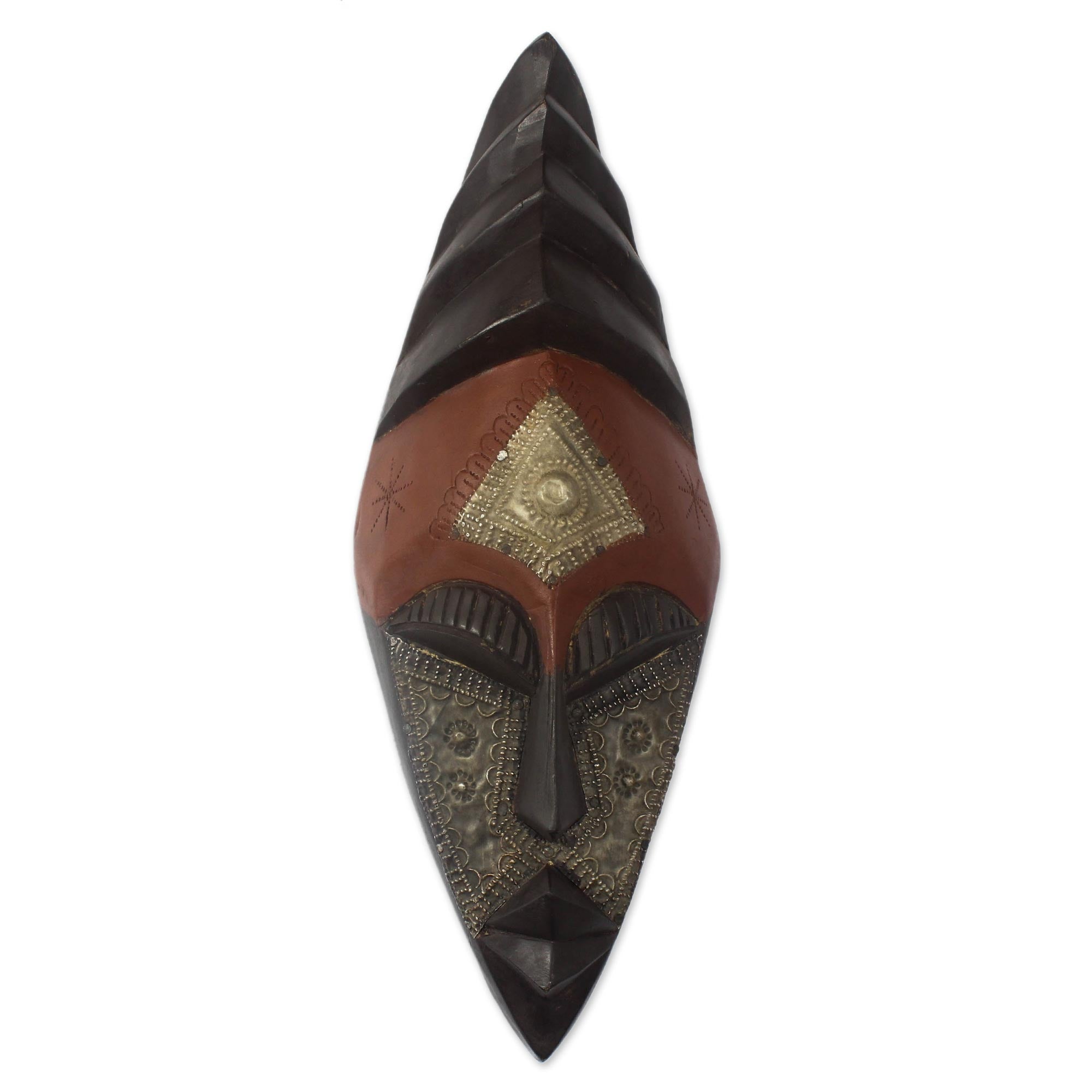 Premium Handcrafted Congo Zaire Wood Mask - Ritual & Political Order Symbol