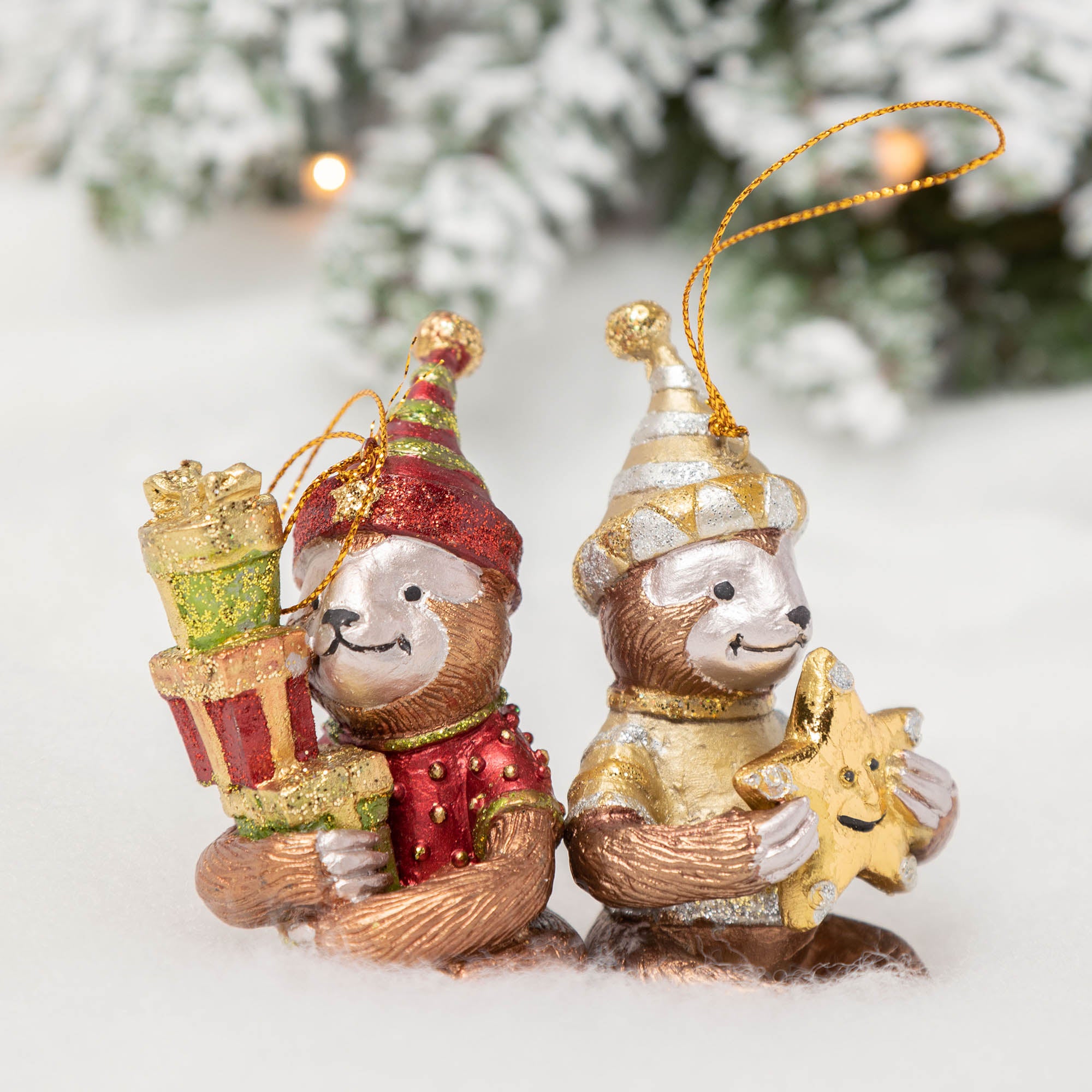 Premium Merry Sloth Ornament - Handmade Christmas Tree Decor