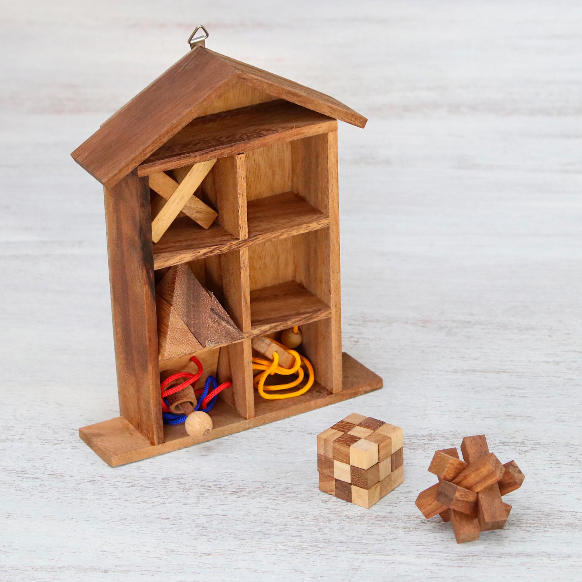 Ultimate Thai Raintree Wood Puzzle Set – Premium Handcrafted Home Entertainment