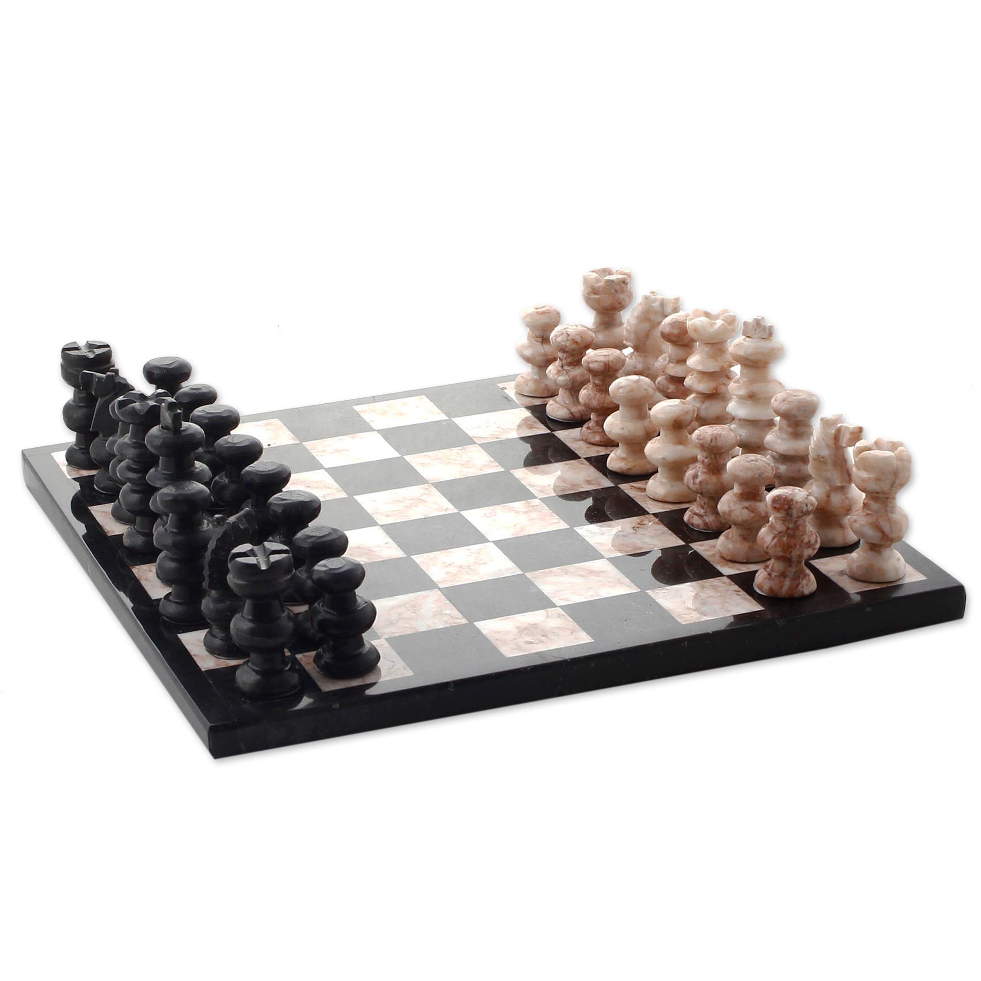 Premium Marble Chess Set - Handcrafted Luxury Edition