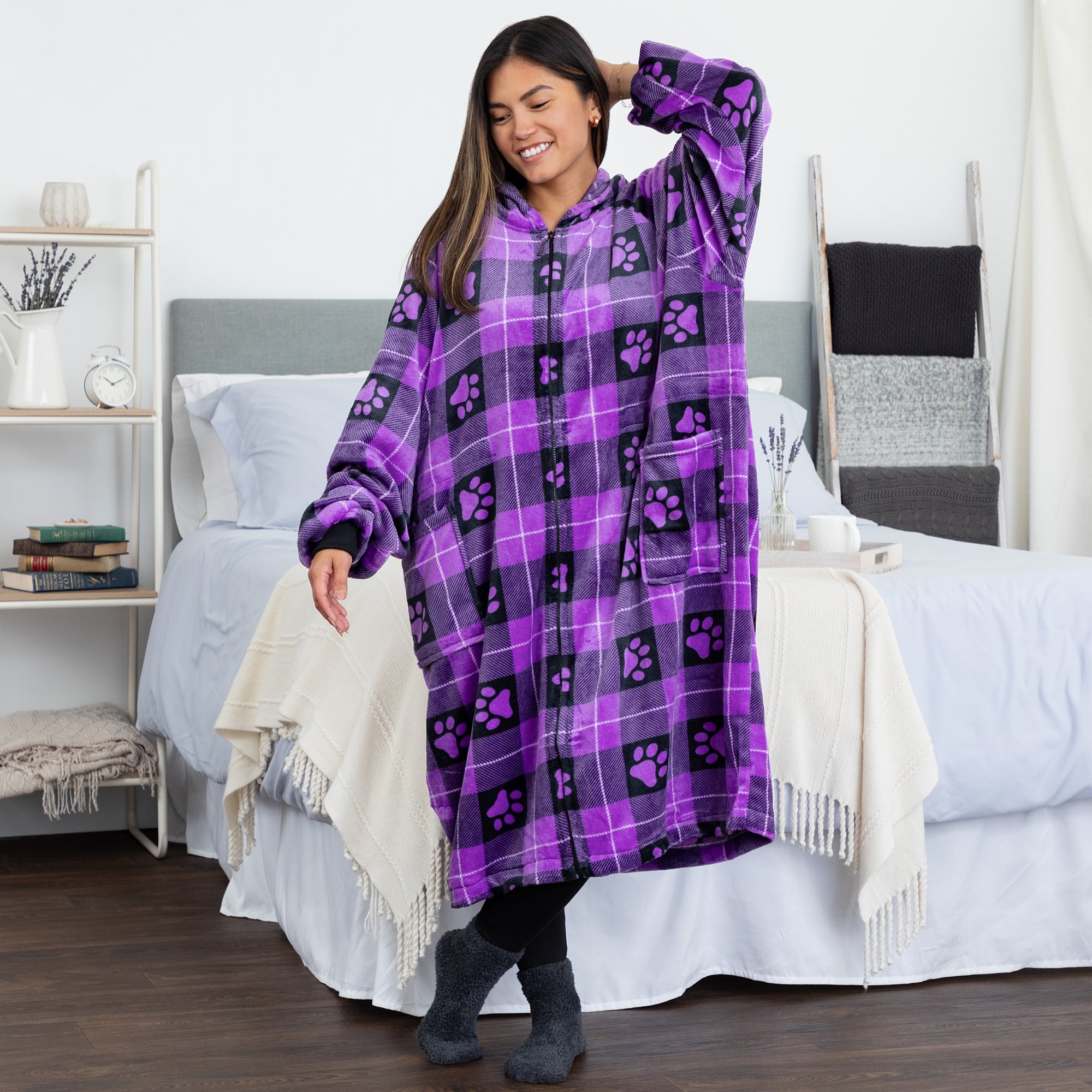 Ultimate Comfort? Premium Oversized Zip-Up Blanket Hoodie
