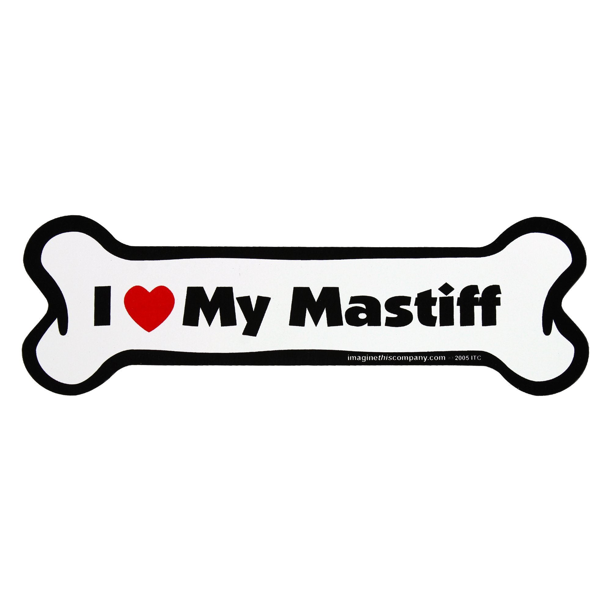 Ultimate I Love My Dog Car Magnet: Breeds L - Z | Premium Vinyl Design