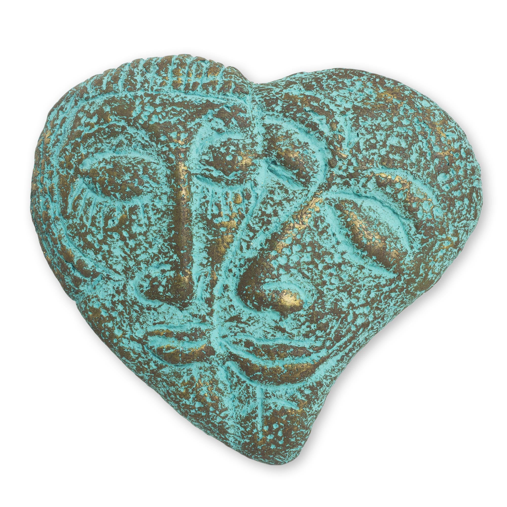 Premium Romantic Heart Wall Sculpture - Handcrafted Recycled Art from Thailand
