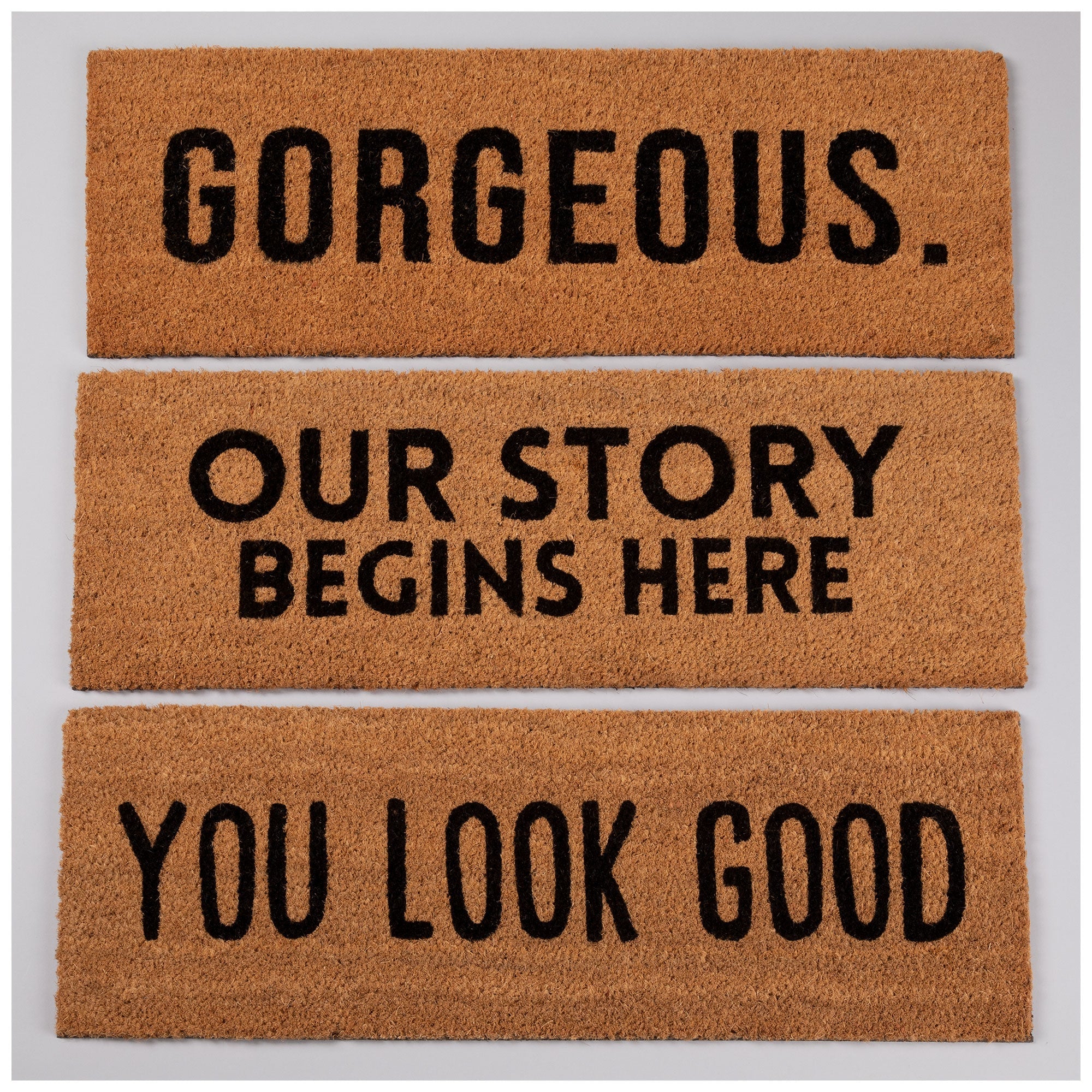 Premium Coir Welcome Mat - Warm & Durable