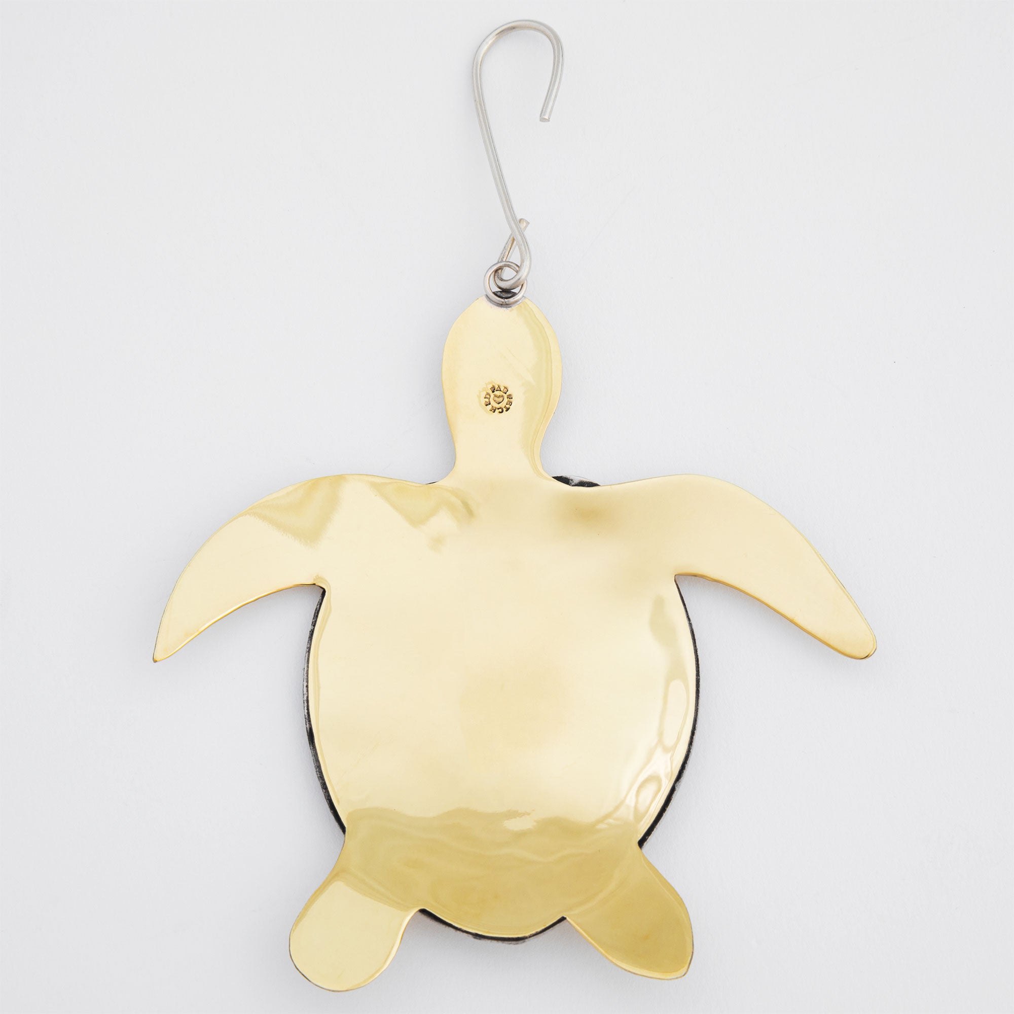 Premium Sea Turtle Mixed Metal Ornament - Handcrafted Ocean Charm