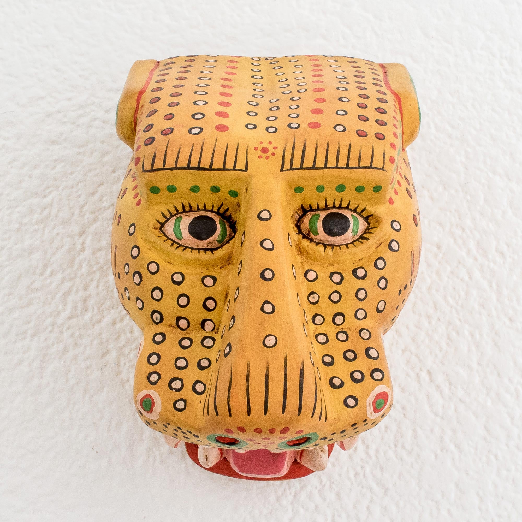 Premium Handcrafted Maya Jaguar Pinewood Sculpture