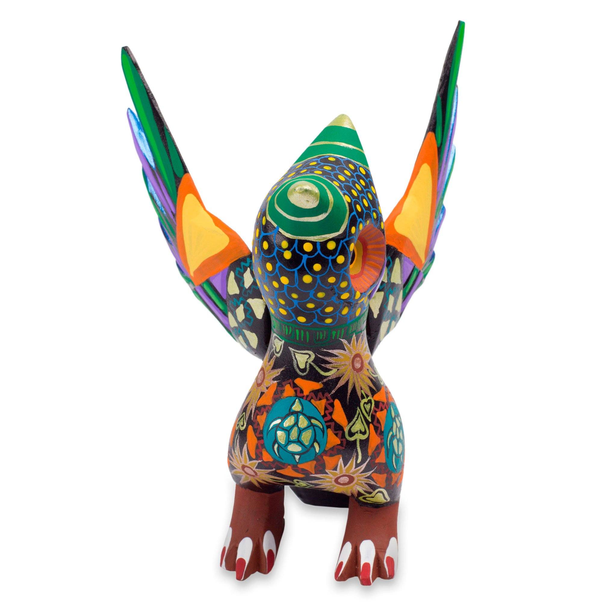 Premium Handcrafted Owl Protector Wood Sculpture