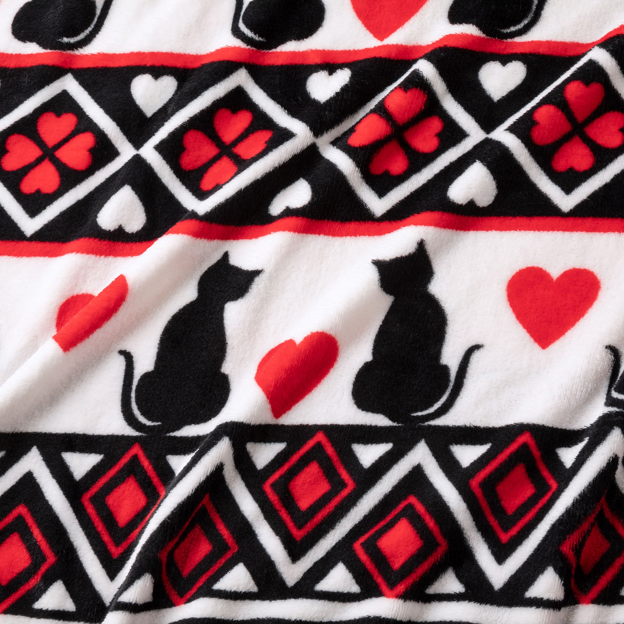 Premium Hearts & Paws Ultra-Soft Fleece Blanket