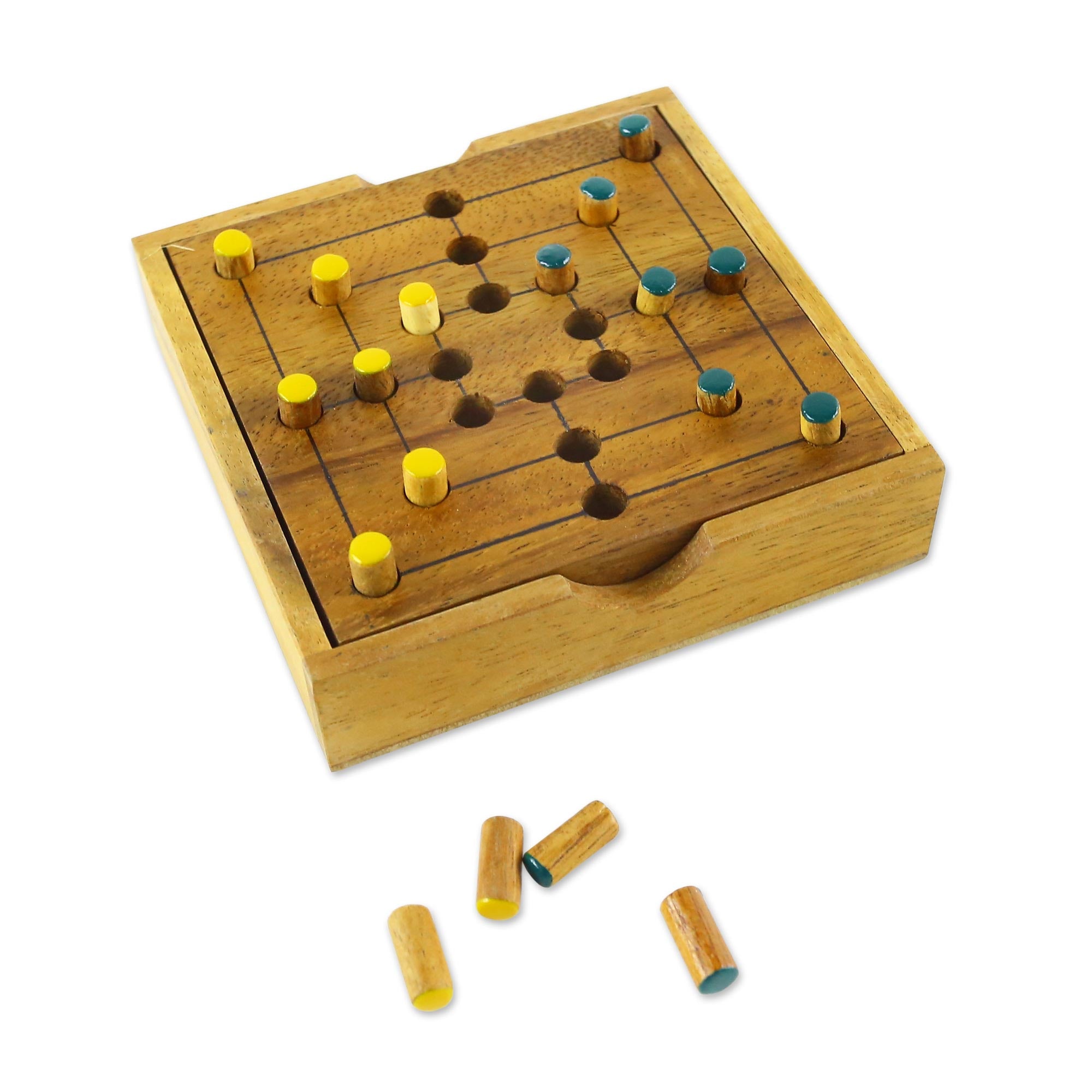 Premium Strategy Square Game - Ultimate Wooden Board