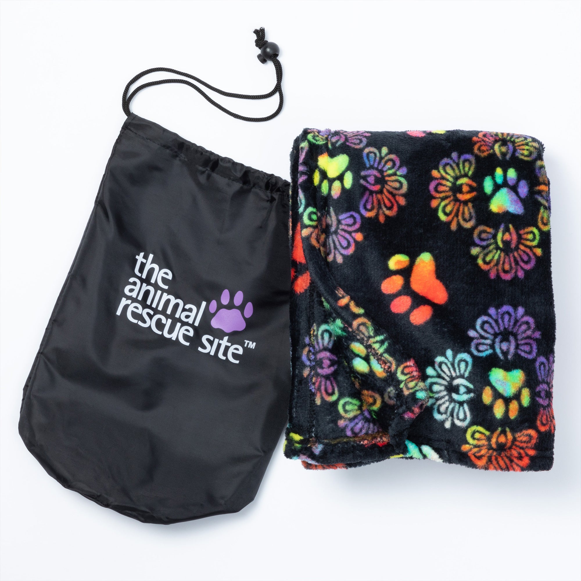 Ultimate Cozy Paw Print Travel Blanket - Premium Softness for Every Adventure